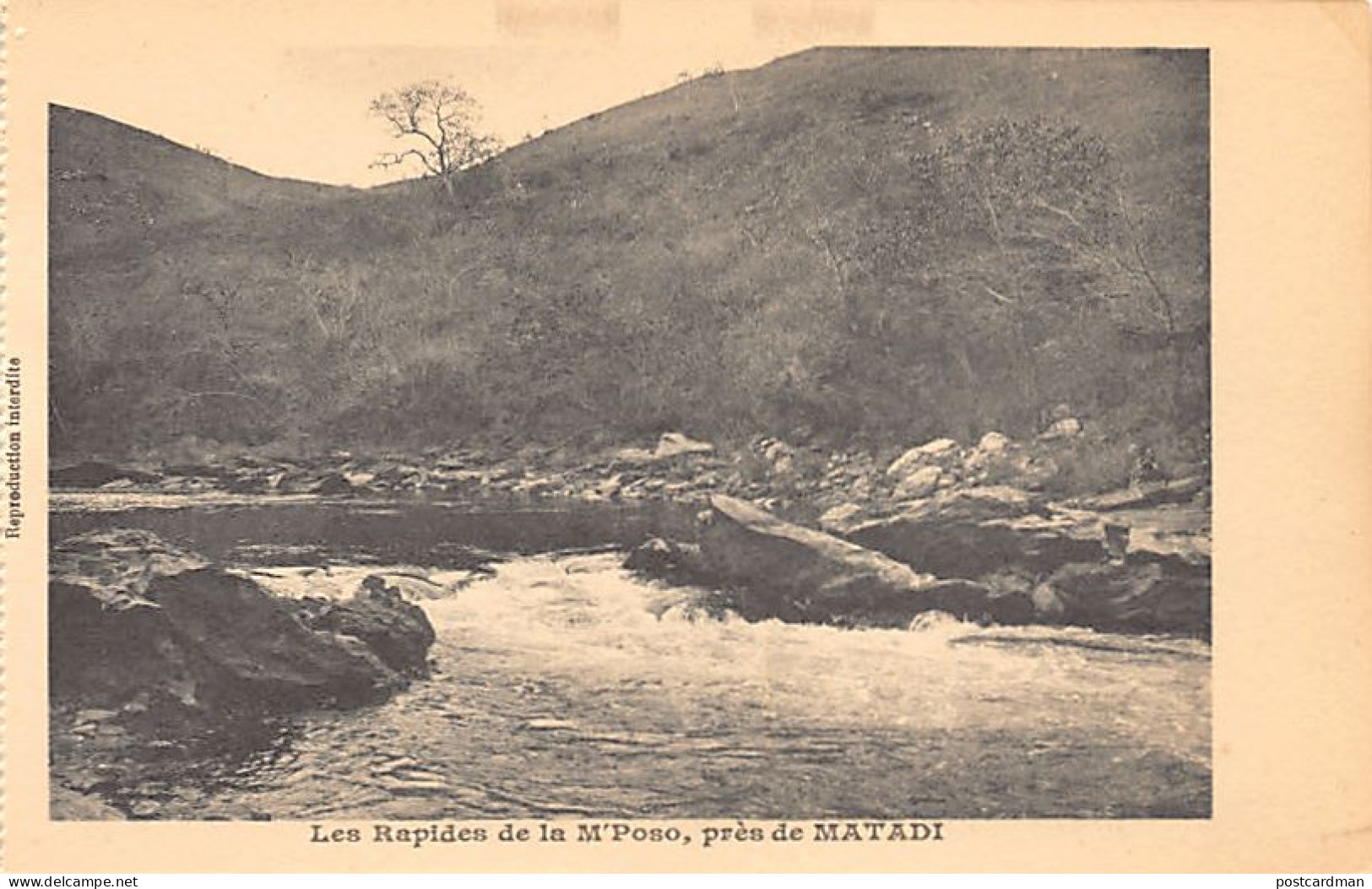 Congo Kinshasa - Les Rapides De La Rivière M'Poso Près De Matadi - Ed. Compagnie Française Du Bas-Congo  - Belgisch-Kongo