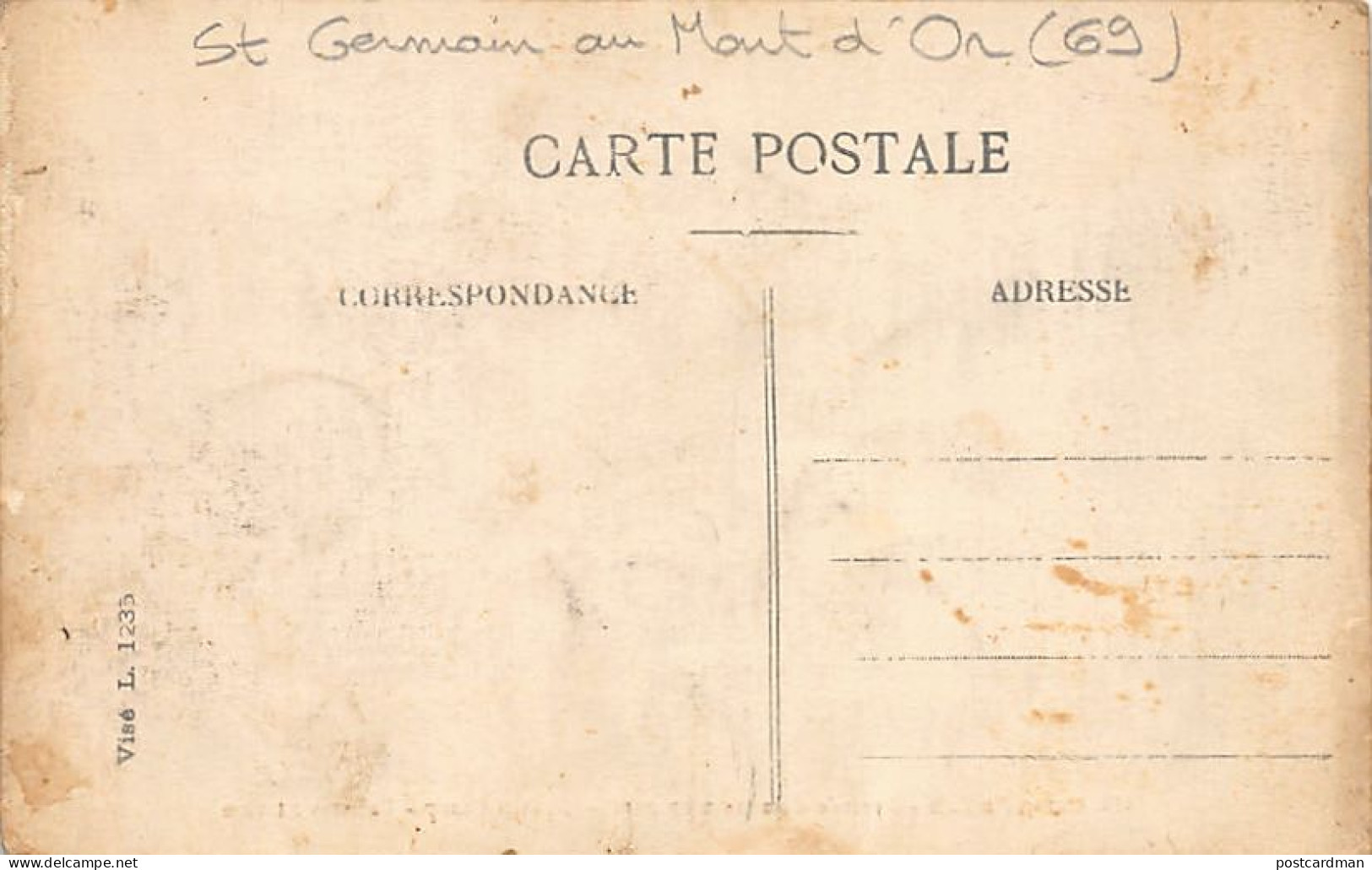 SAINT GERMAIN AU MONT D'OR (69) Arrivée D'un Train - La Gare - Camp Anglais - Otros & Sin Clasificación