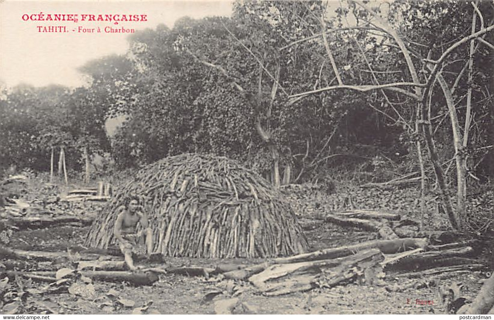 Polynésie - TAHITI - Four à Charbon - Ed. F. Homes  - Polynésie Française