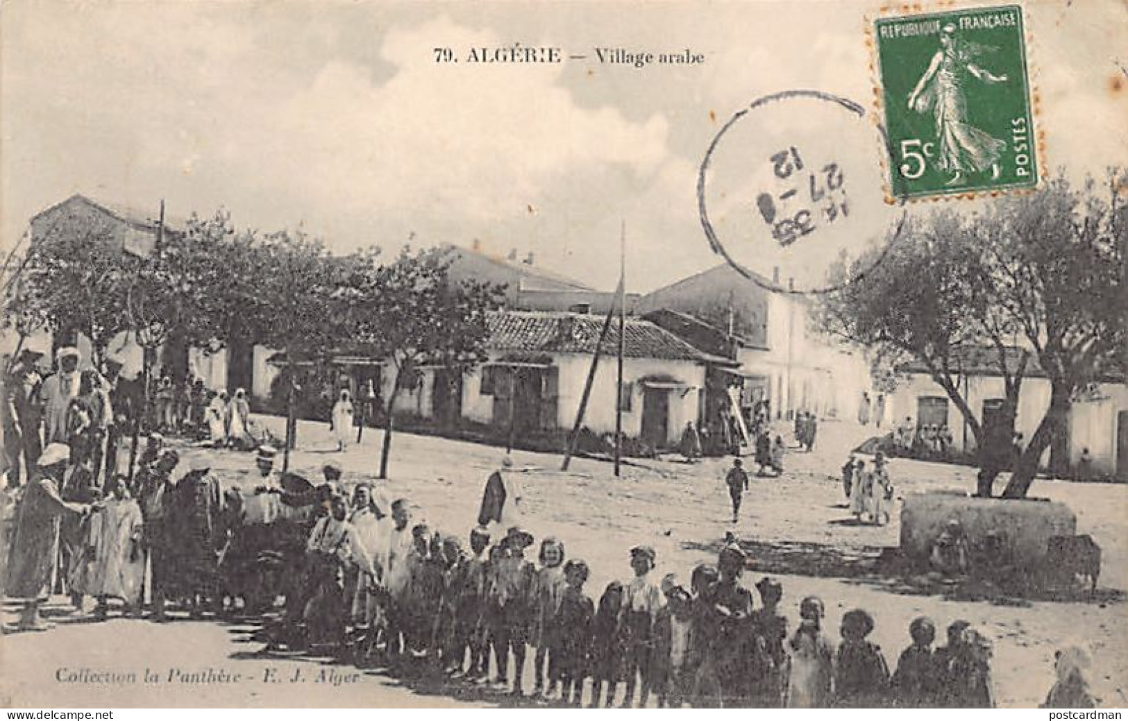 ALGÉRIE - Village Arabe - Ed. Collection De La Panthère - E.J. 79 - Plaatsen