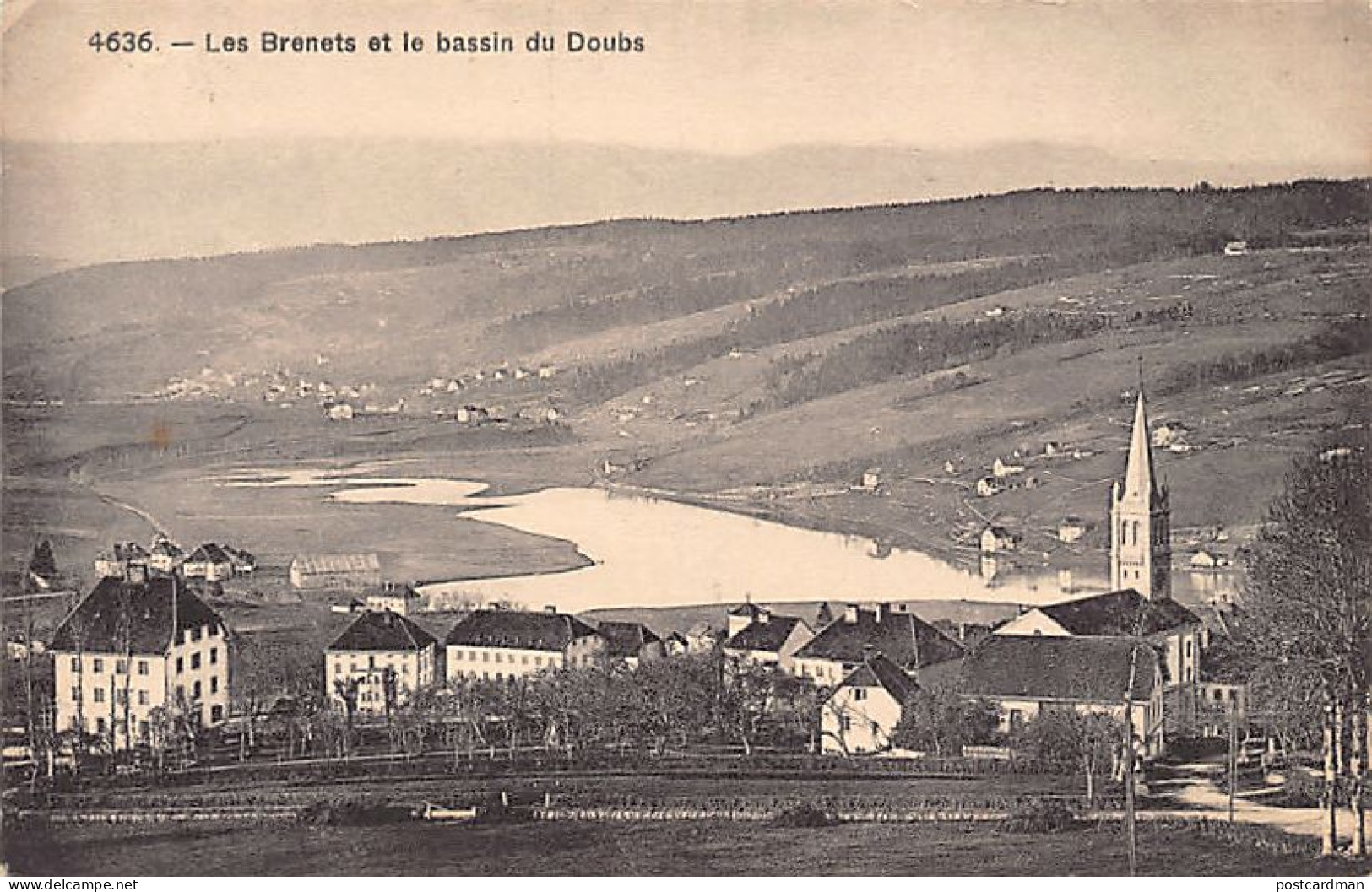 LES BRENETS (NE) Le Bassin Du Doubs - Ed. C.P.N. 4636 - Les Brenets