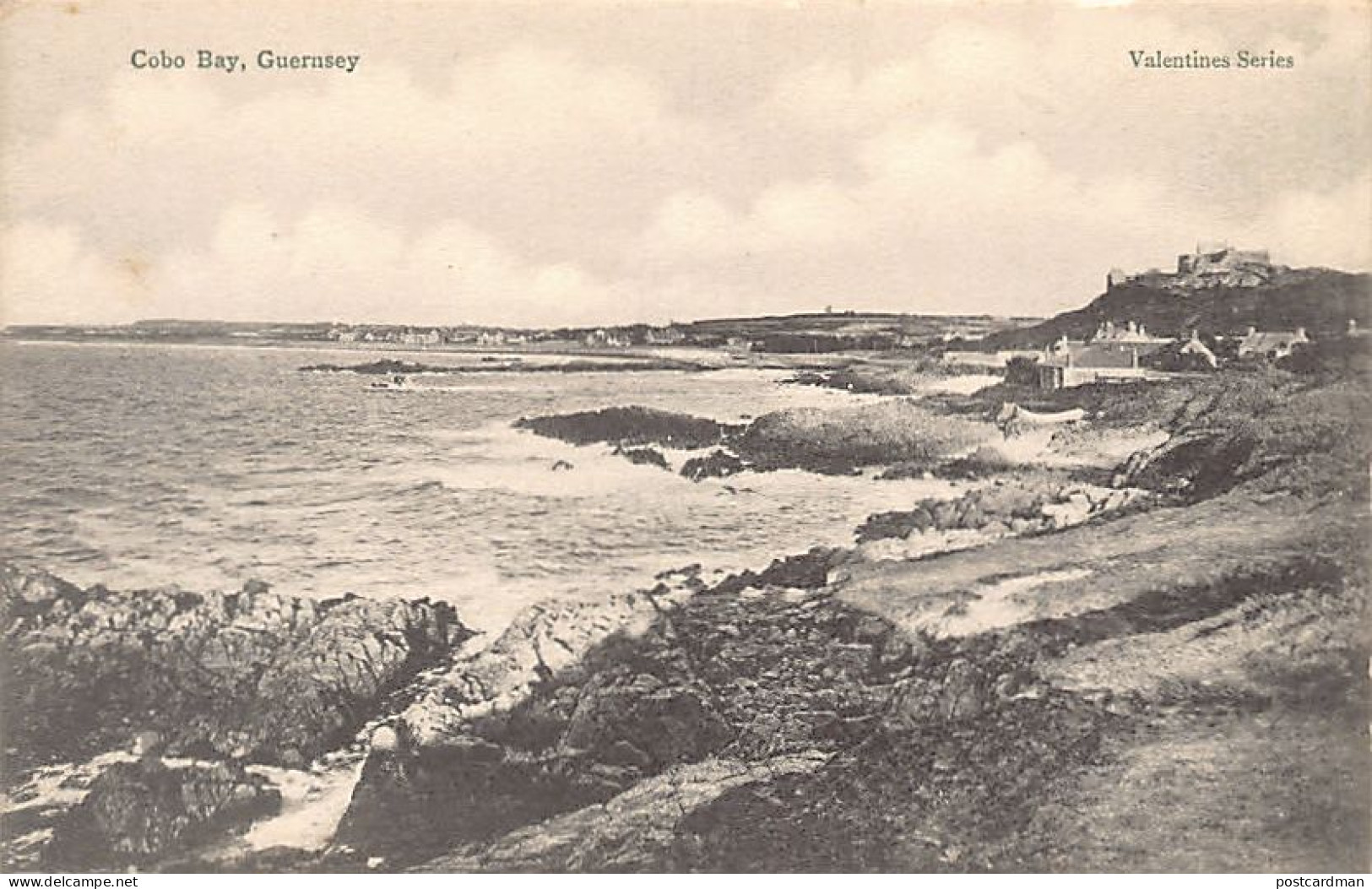 Guernsey - Cobo Bay - Publ. Valentiens Series  - Guernsey
