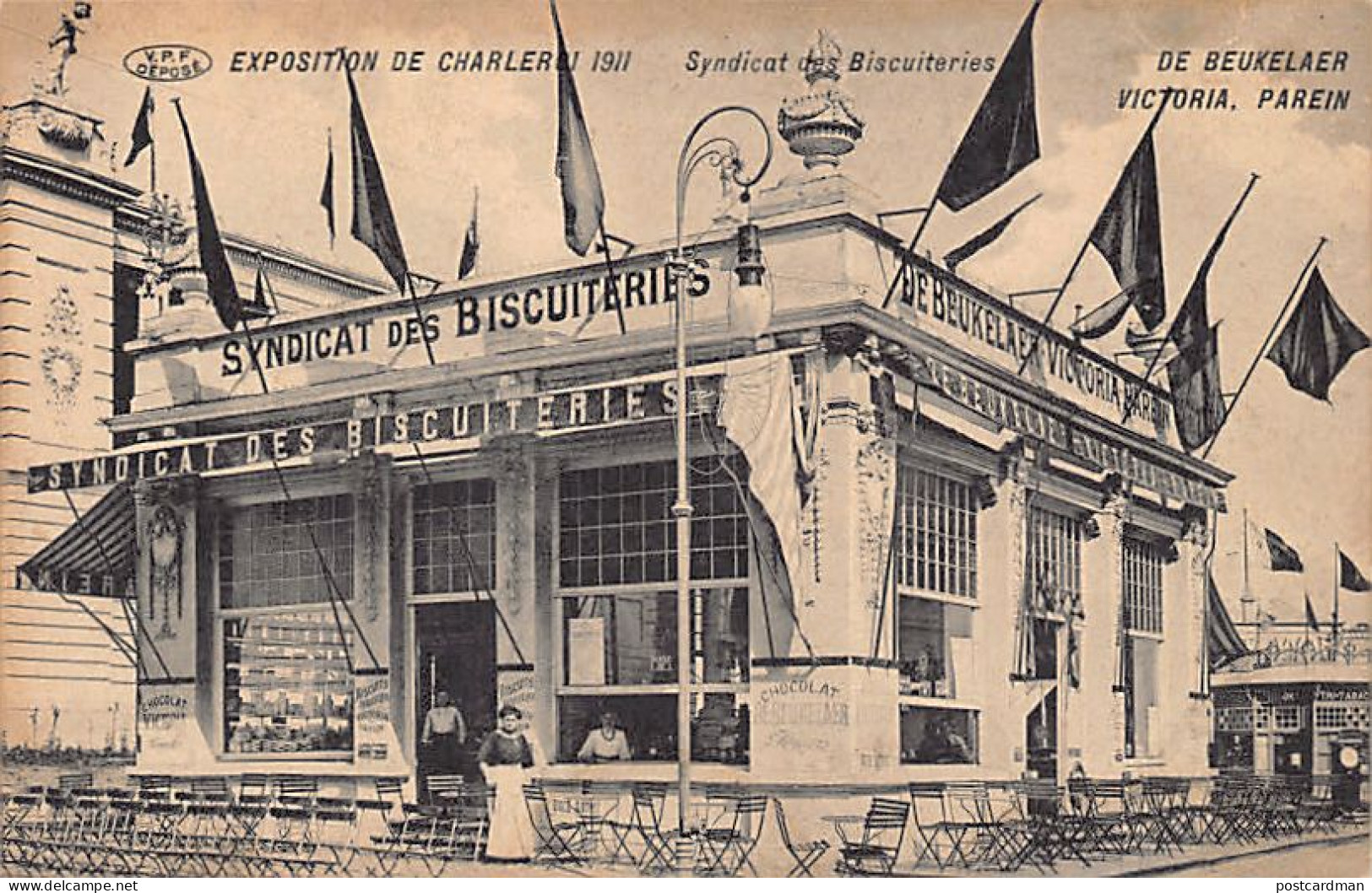 Belgique - Expositon De Charleroi 1911 (Hainaut) Syndicat Des Biscuiteries - Charleroi