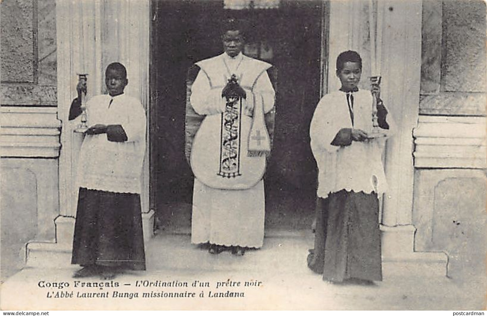 Congo Brazzaville - Ordination De L'Abbé Laurent Bunga, Missionnaire à Landana - Ed. Missions Des Pères Du Saint-Esprit  - Autres & Non Classés