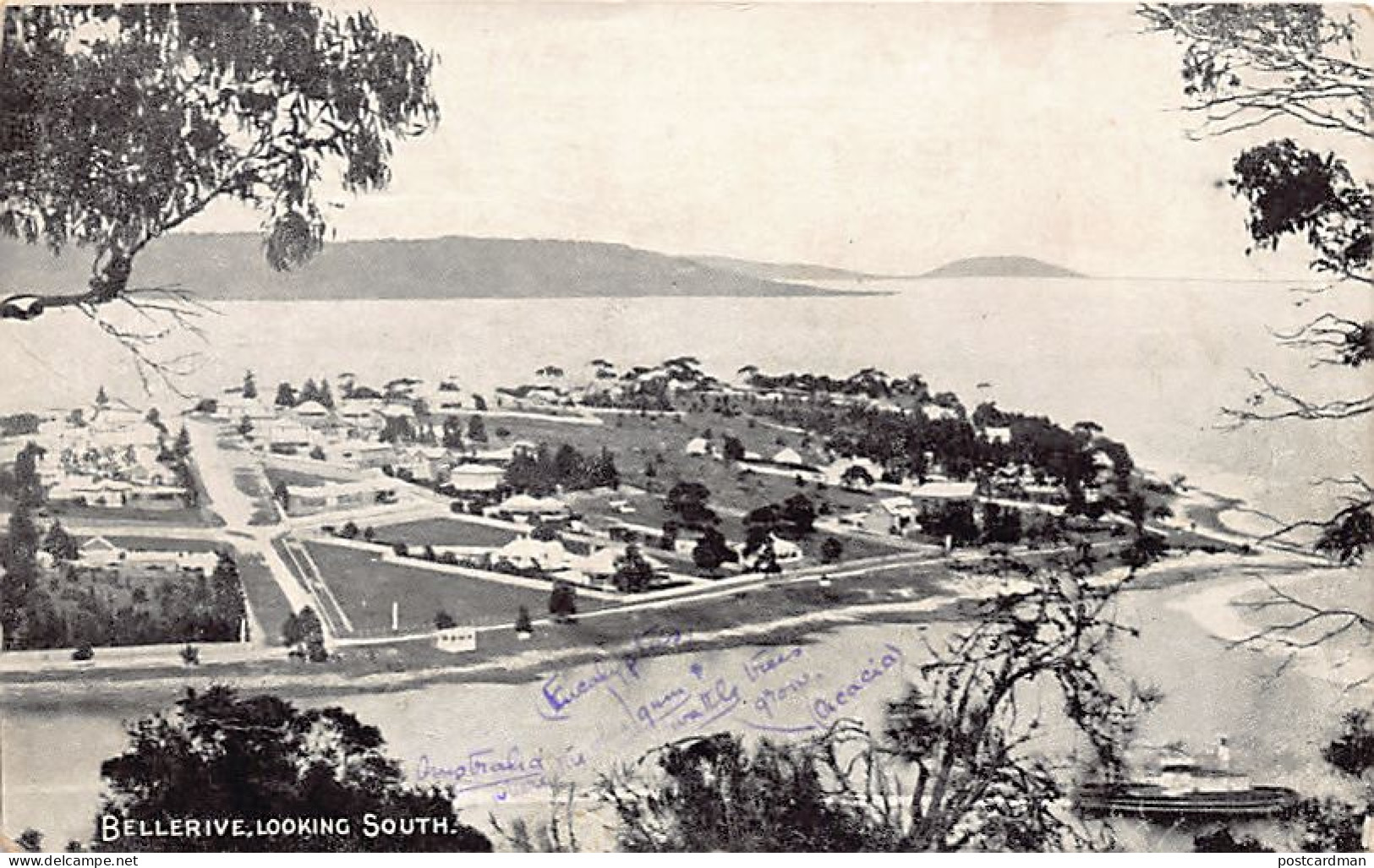 Australia - BELLERIVE (TAS) - Looking South - Publ. J. Walch & Sons  - Other & Unclassified