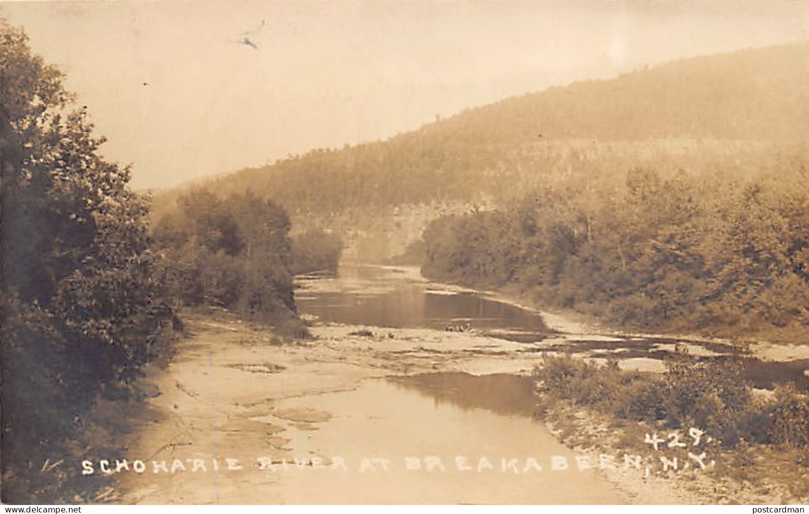 BREAKABEE (NY) Schoharie River - REAL PHOTO - Other & Unclassified