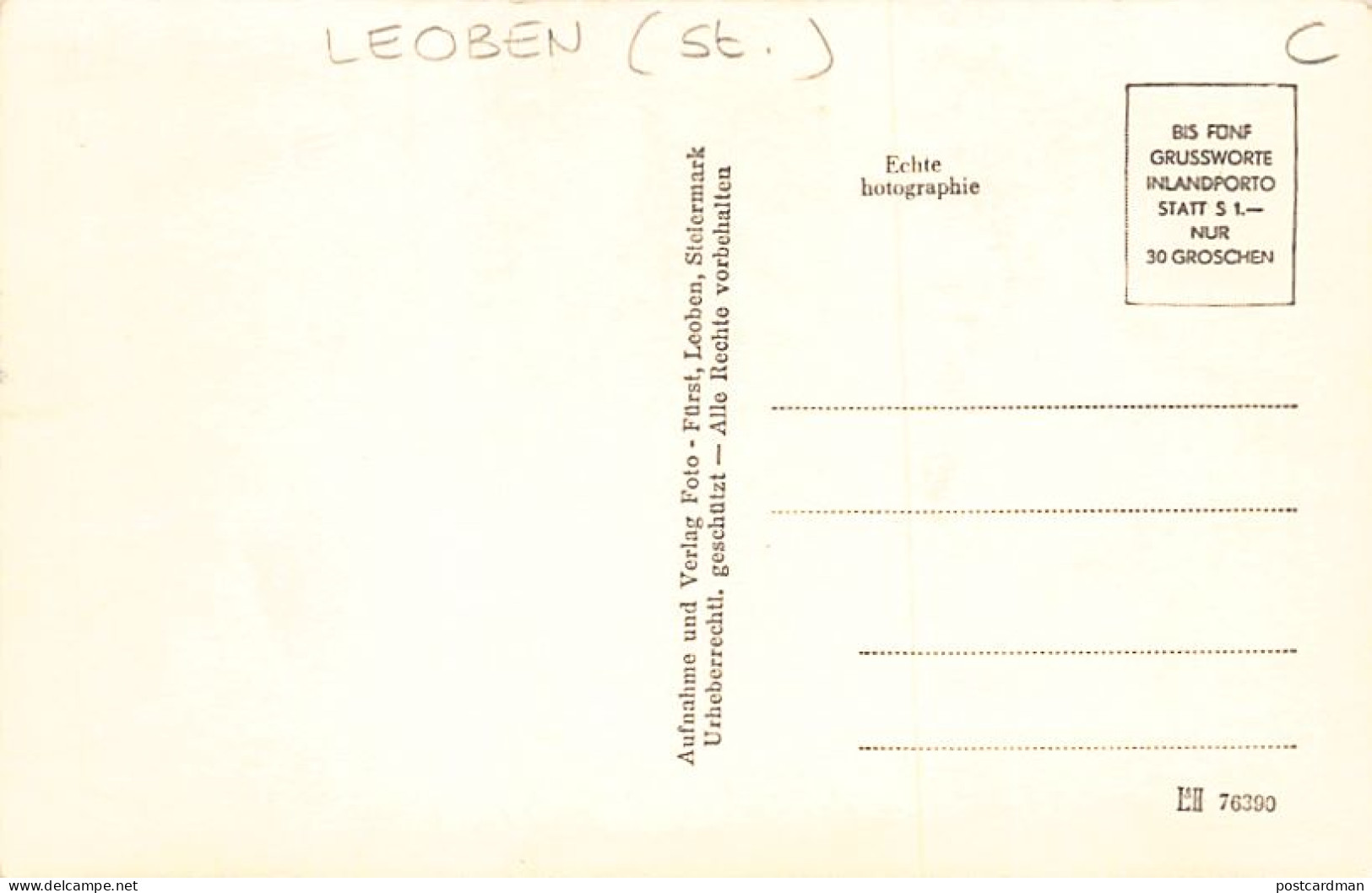 Österreich - Leoben (ST) Grand Hotel - Steirerstöckl - Leoben