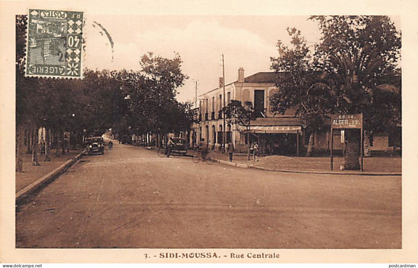 SIDI MOUSSA - Rue Centrale - Sonstige & Ohne Zuordnung