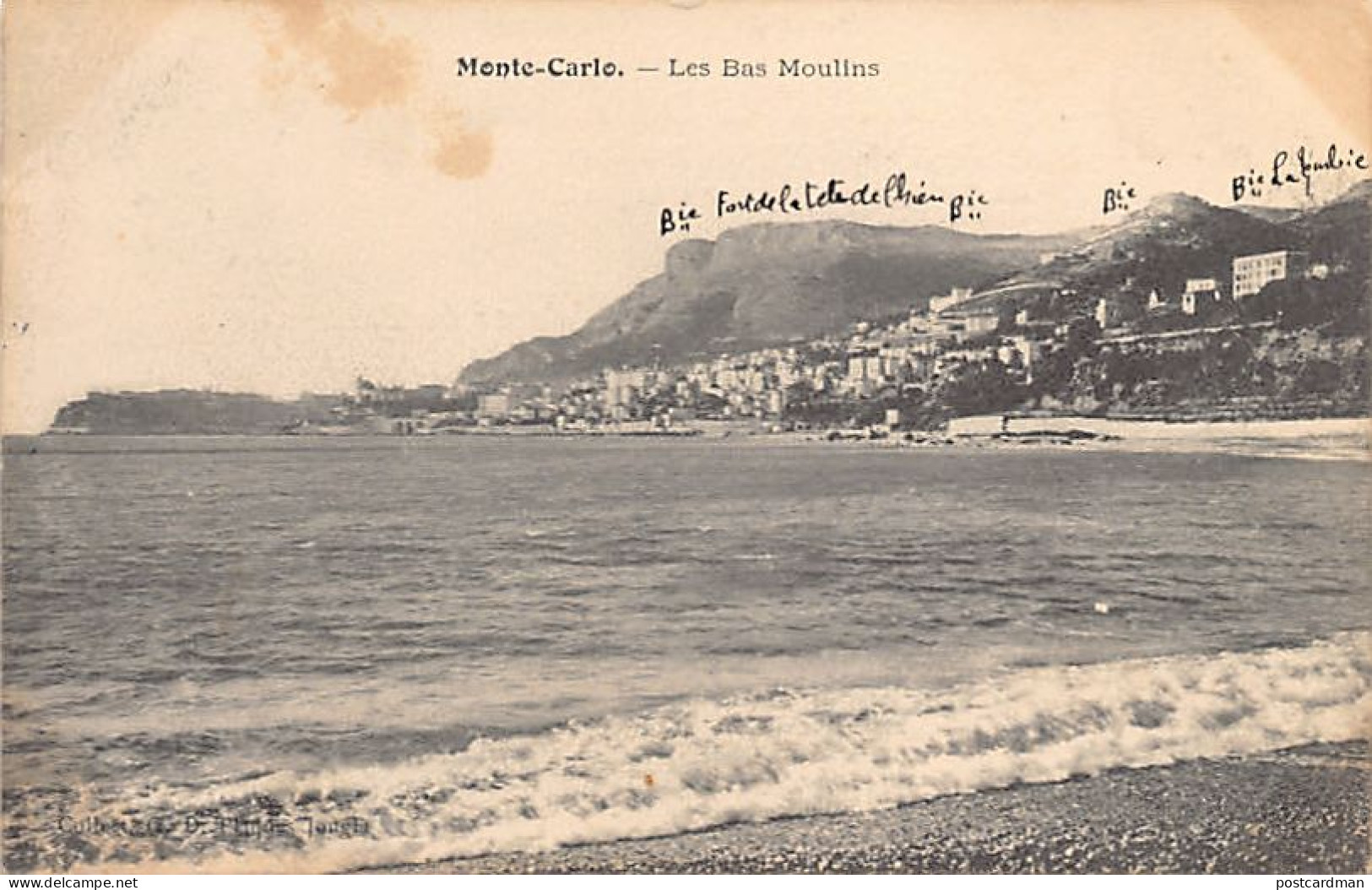 MONTE-CARLO - Les Bas Moulins - Ed. G. D.  - Otros & Sin Clasificación