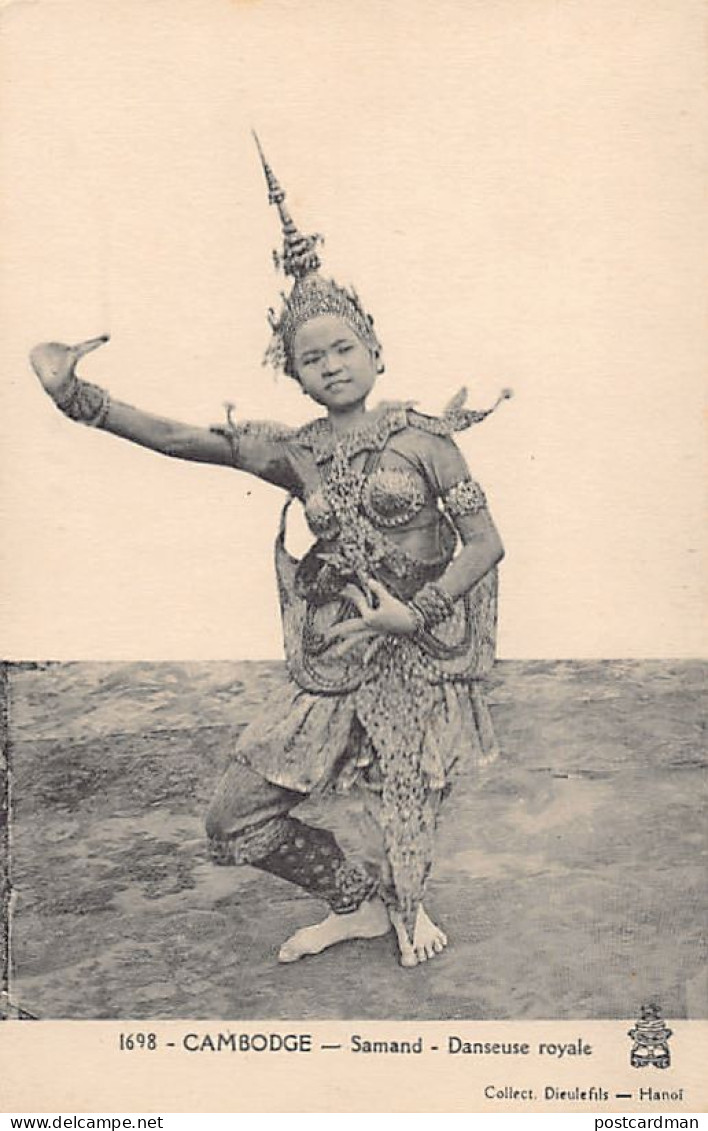 Cambodge - Samand, Danseuse Royale - Ed. P. Dieulefils 1698 - Cambodia