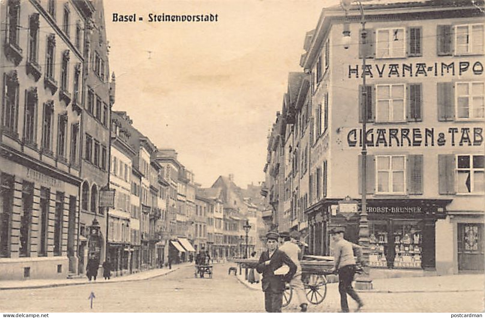 BASEL - Steinenvorstadt - Verlag Unbekannt  - Basel