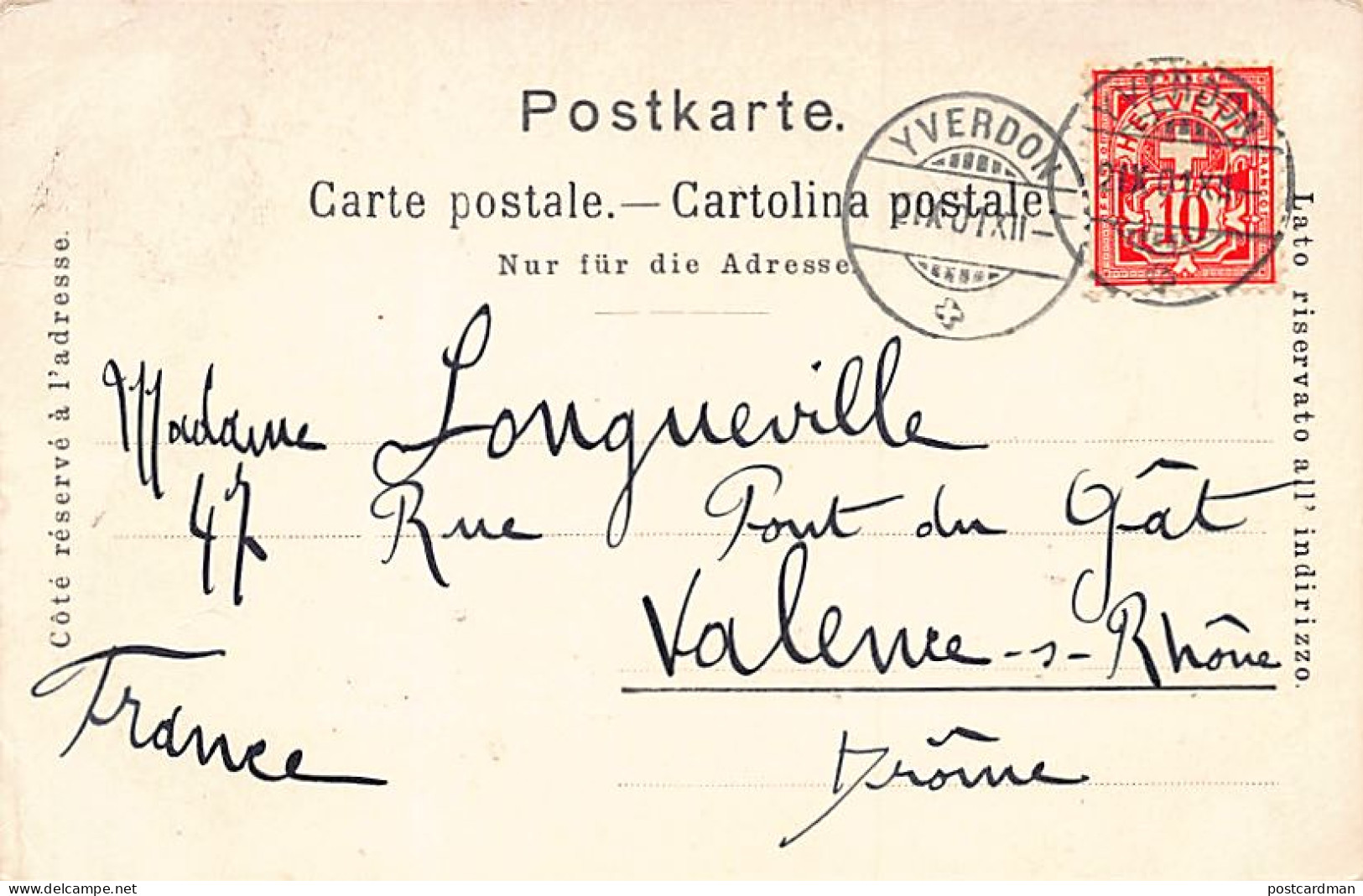 Suisse - YVERDON (VD) Souvenir Du Tir Cantonnal Vaudois - Année 1899 - Ed. Corbaz - Yverdon-les-Bains 