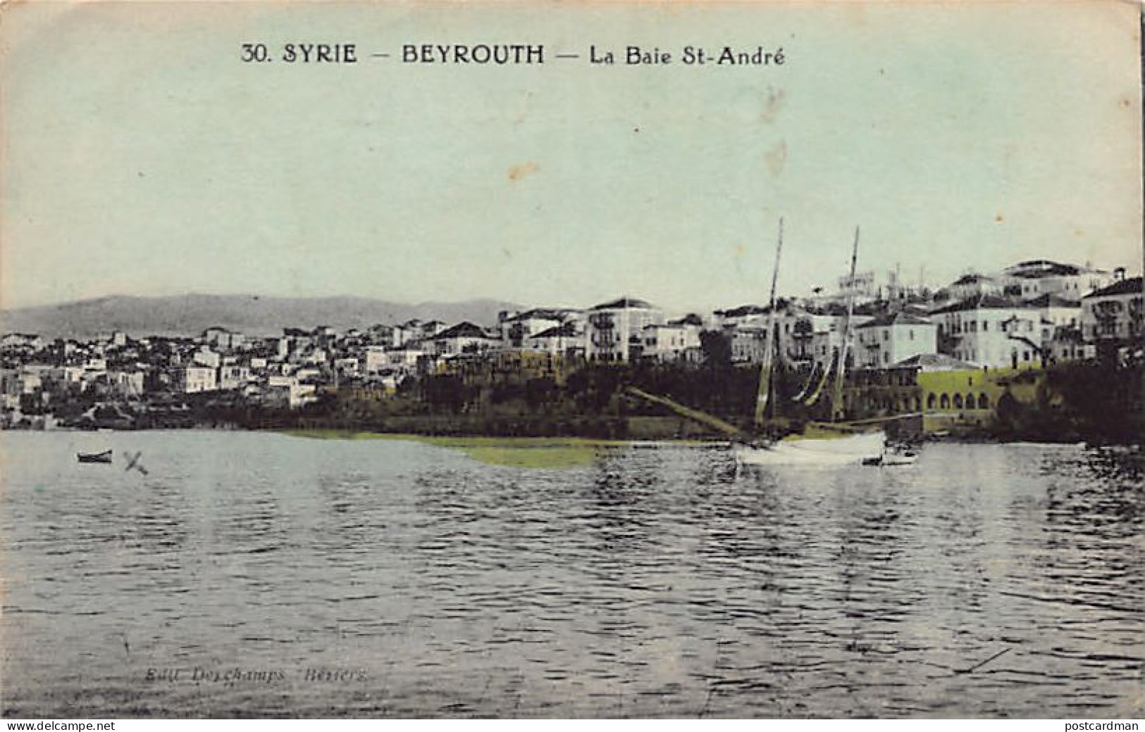 Liban - BEYROUTH - La Baie De Saint-André - Ed. Deychamps 30 - Liban