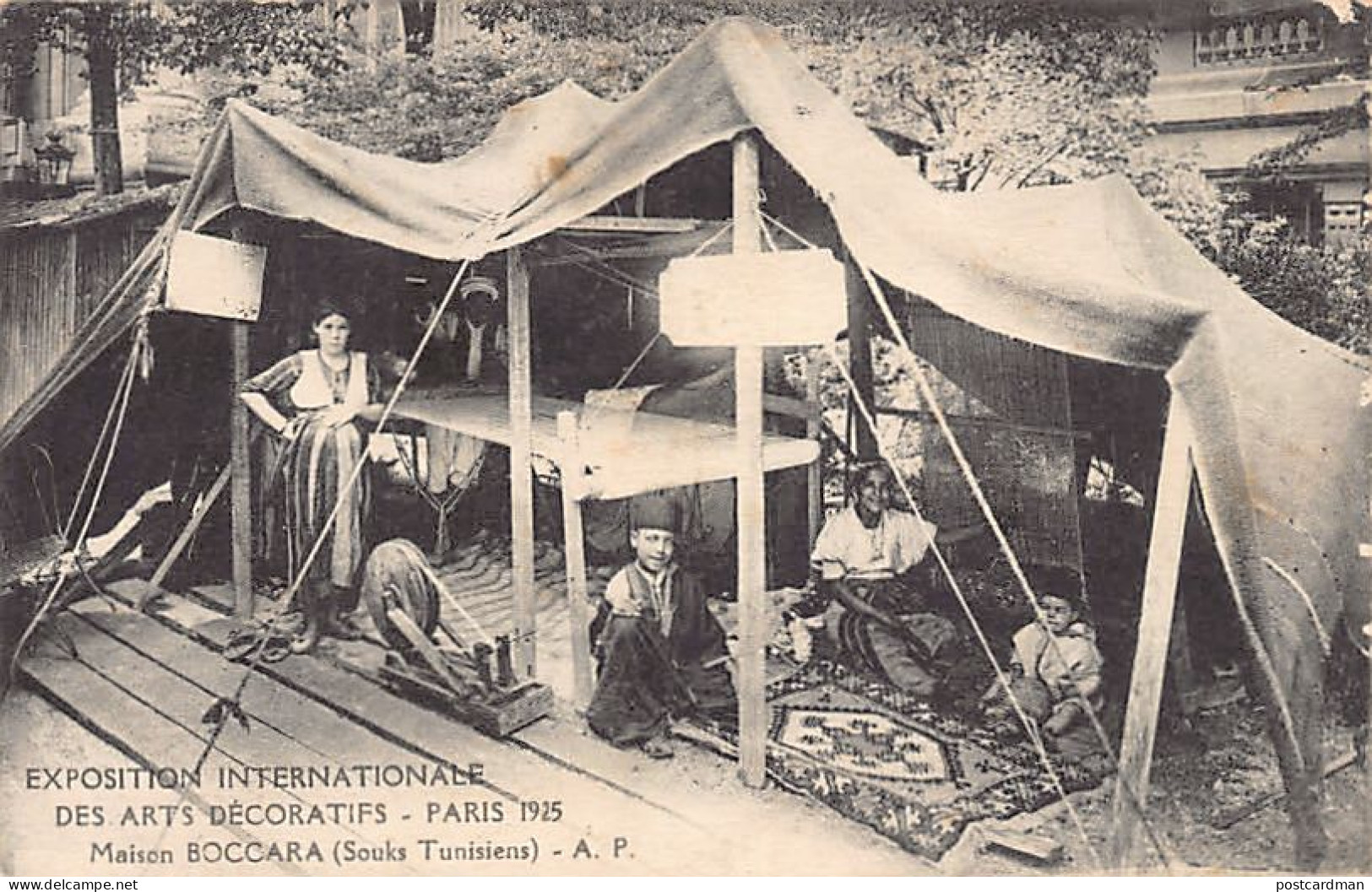 Tunisie - Maison Boccara à L'Exposition Internationale Des Arts Décoratifs De Paris En 1925 - Ed. A.P.  - Tunesien