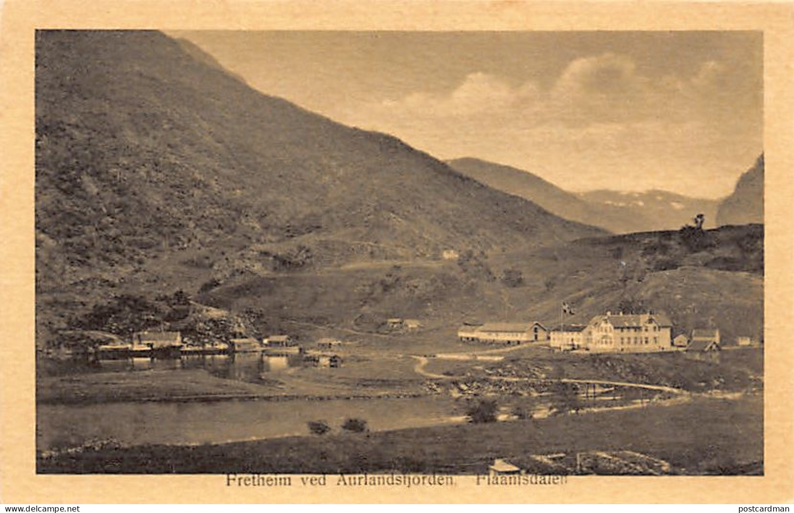 Norway - Fretheim Ved Aurlandsfjorden, Flaamsdalen - Publ. Paul E. Ritter 401 - Norvegia