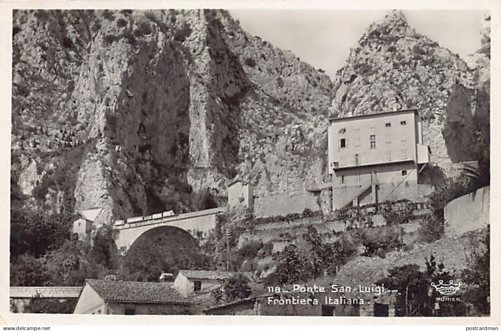 PONTE SAN LUIGI (IM) Frontiera Italiana - Andere & Zonder Classificatie