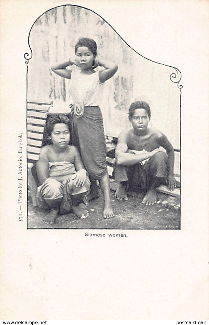 Thailand - Siamese Women - Publ. J. Antonio 574. - Thaïlande