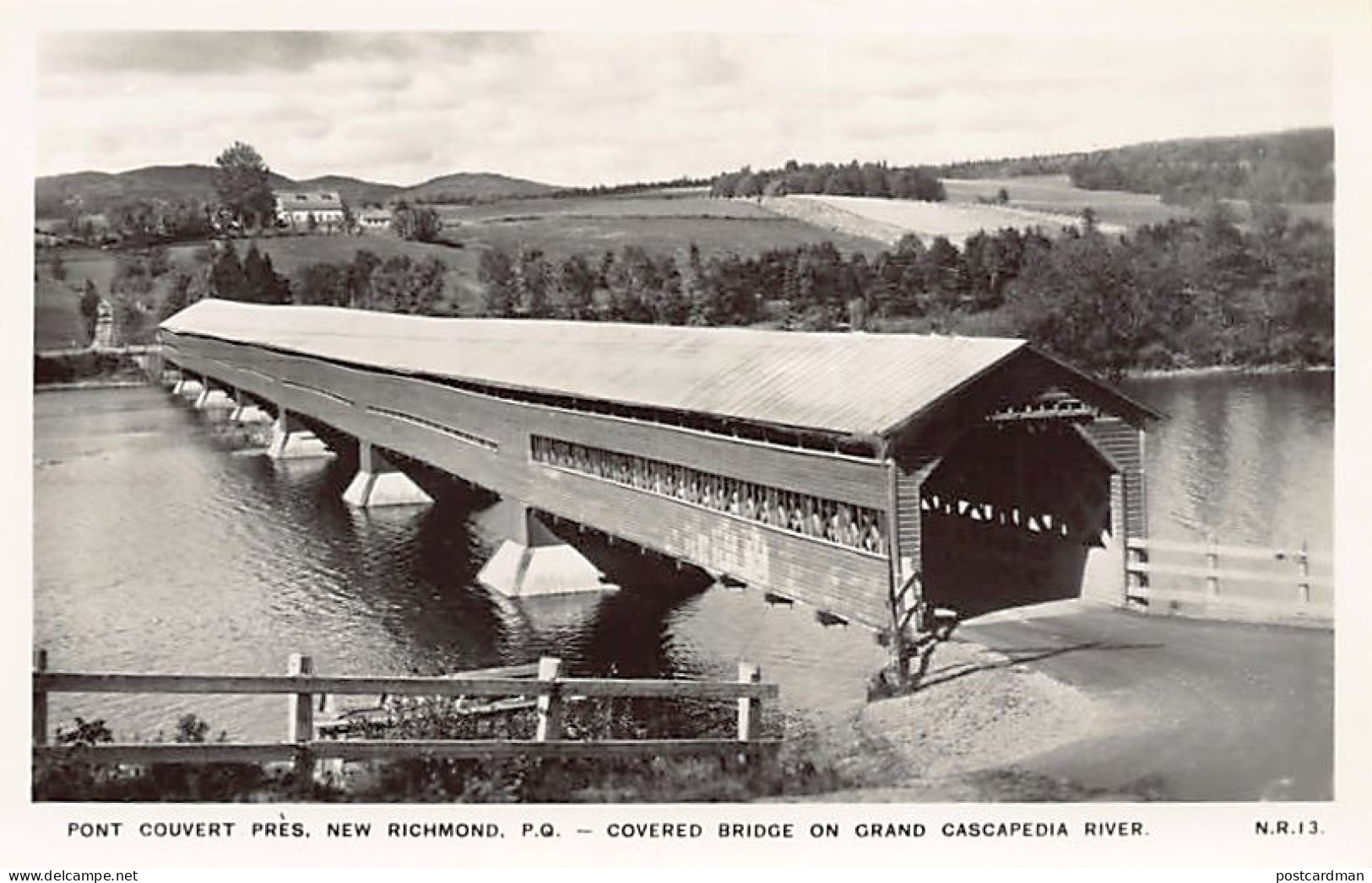 Canada - NEW RICHMOND (QC) Pont Couvert - CARTE PHOTO - Ed. N.R. 13 - Sonstige & Ohne Zuordnung