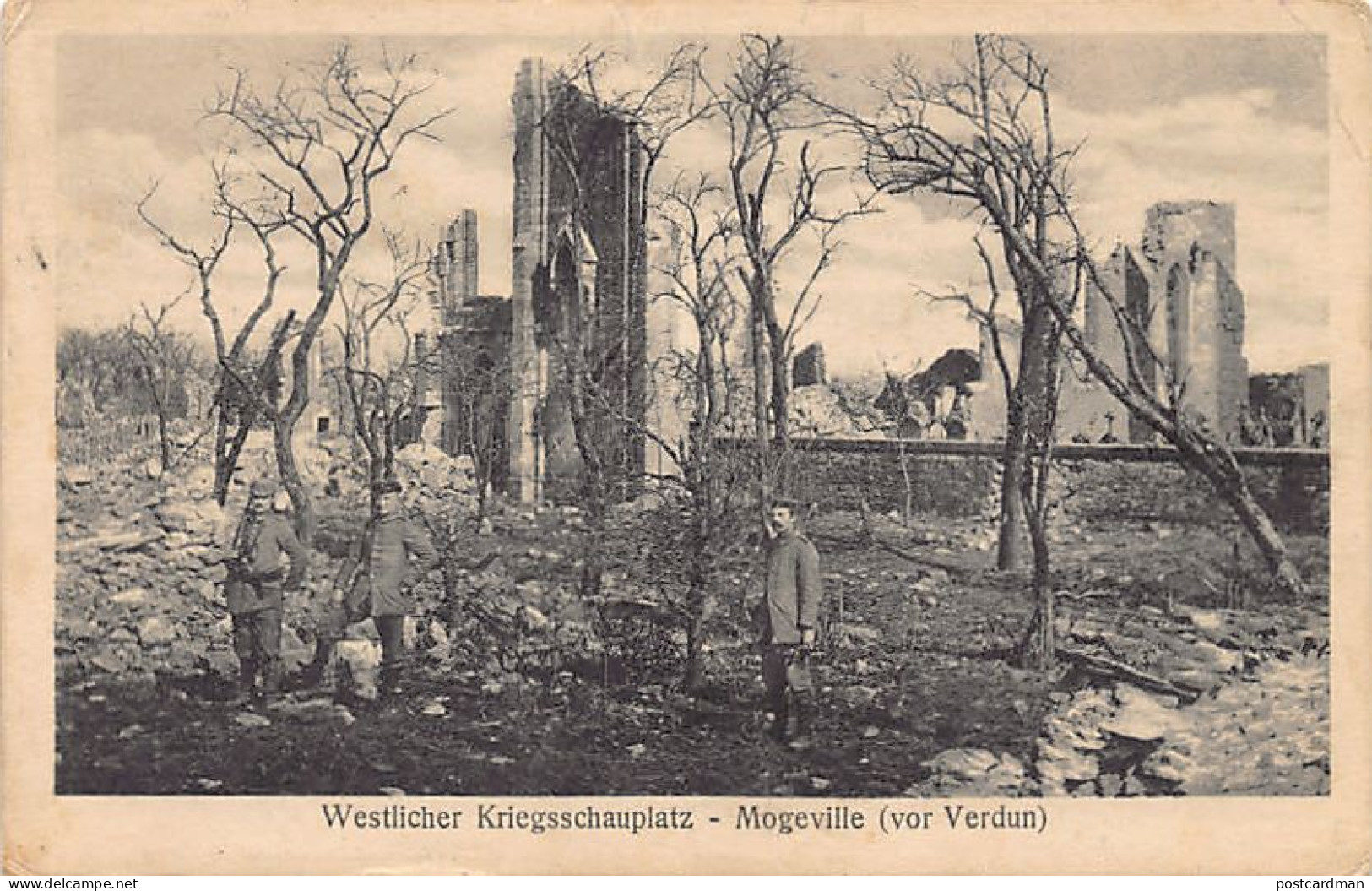 MOGEVILLE (55) 1916 Théâtre Occidental De La Guerre Westlicher Kriegsschauplatz - Sonstige & Ohne Zuordnung