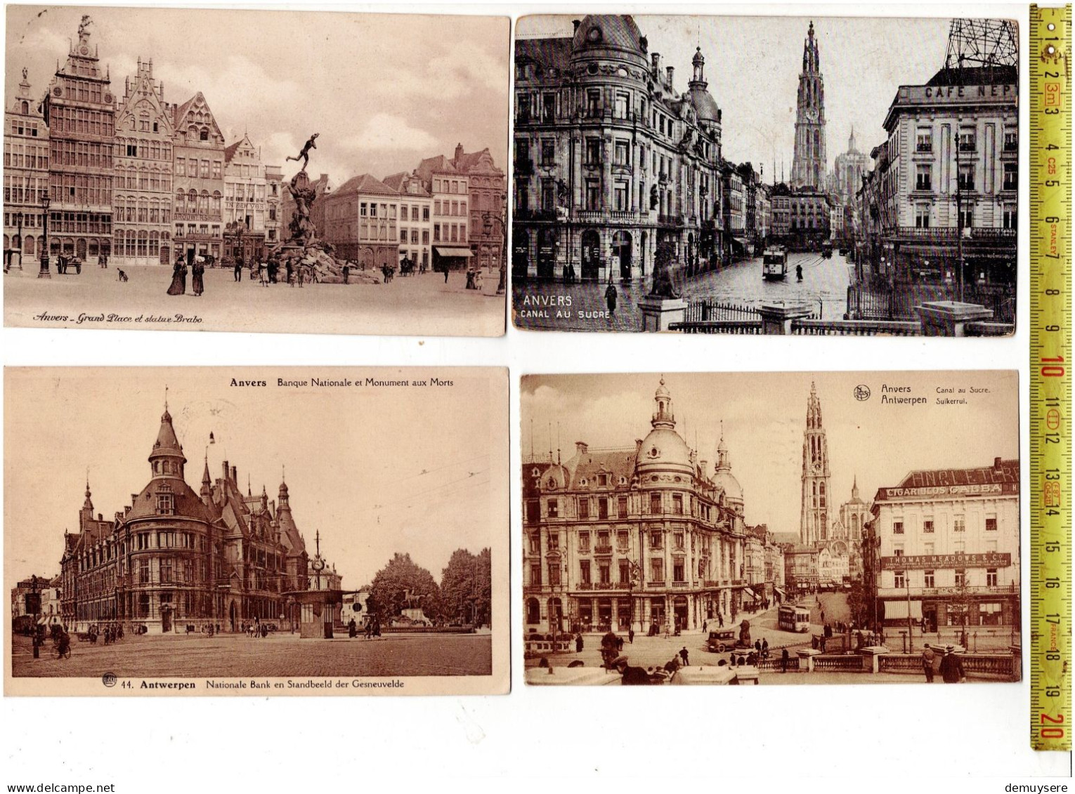 SOLDE 3284 - ANTWERPEN - ANVERS - 60 POSTKAARTEN - Antwerpen