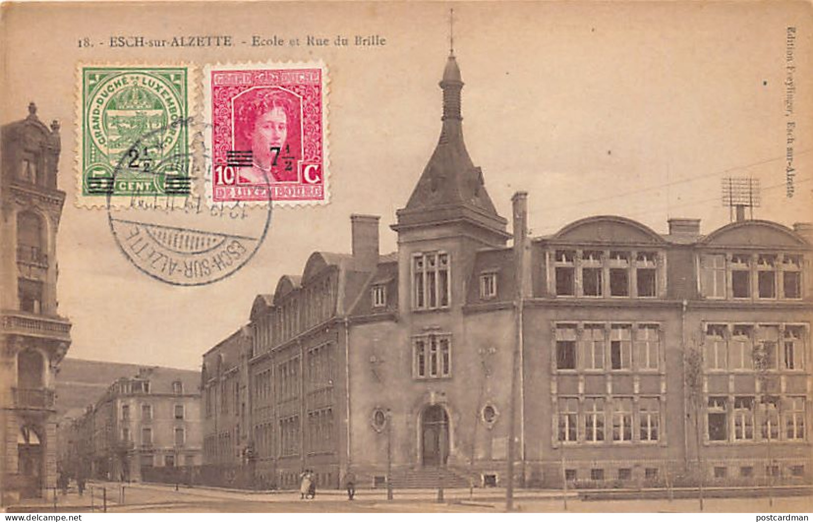 ECHTERNACH - Ecole Et Rue Du Brille - Ed. Freylinger 18 - Echternach