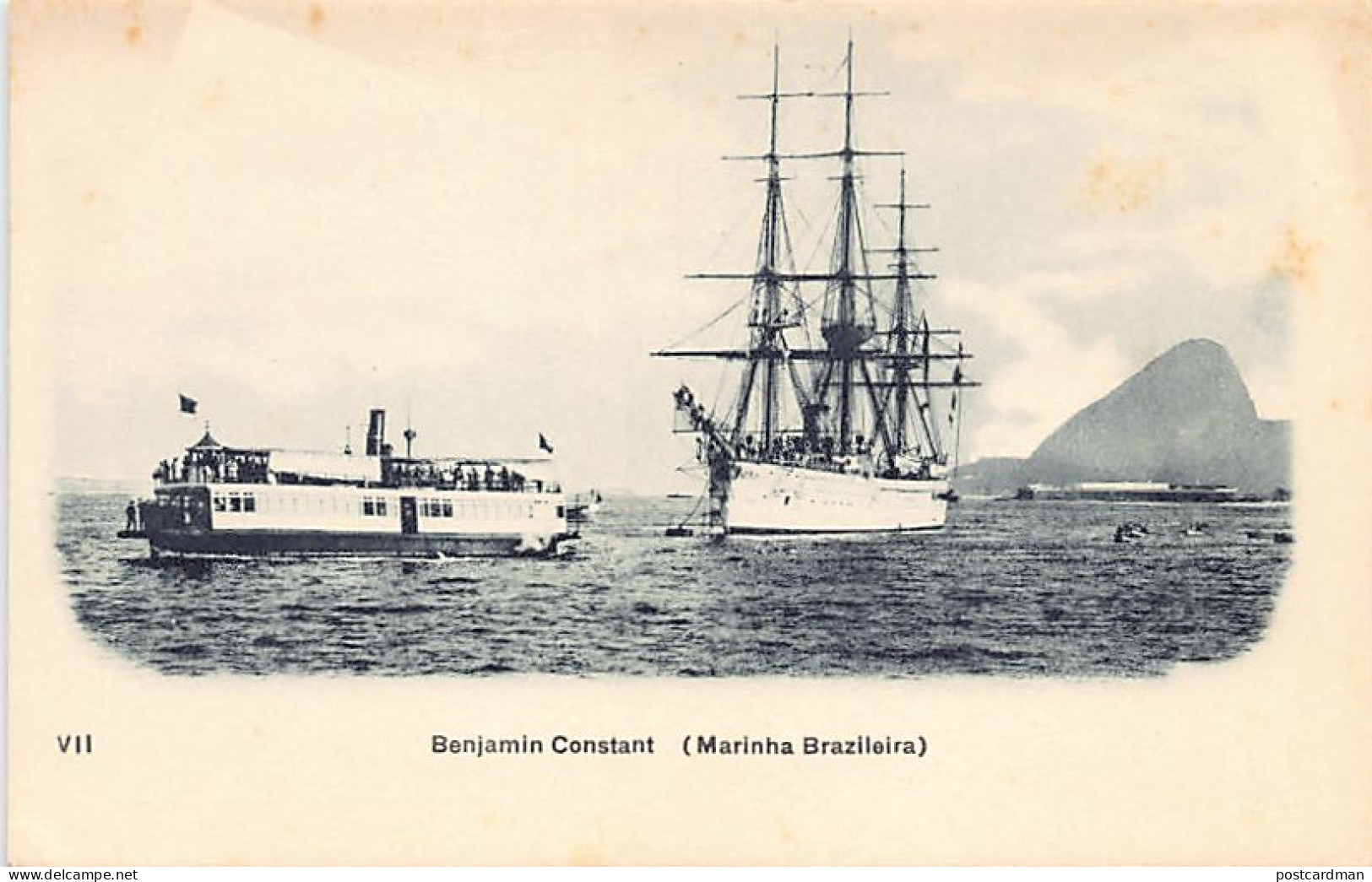 Brasil - Marinha Brazileira - Benjamin Constant - Ed. A. Ribeiro VII - Sonstige & Ohne Zuordnung