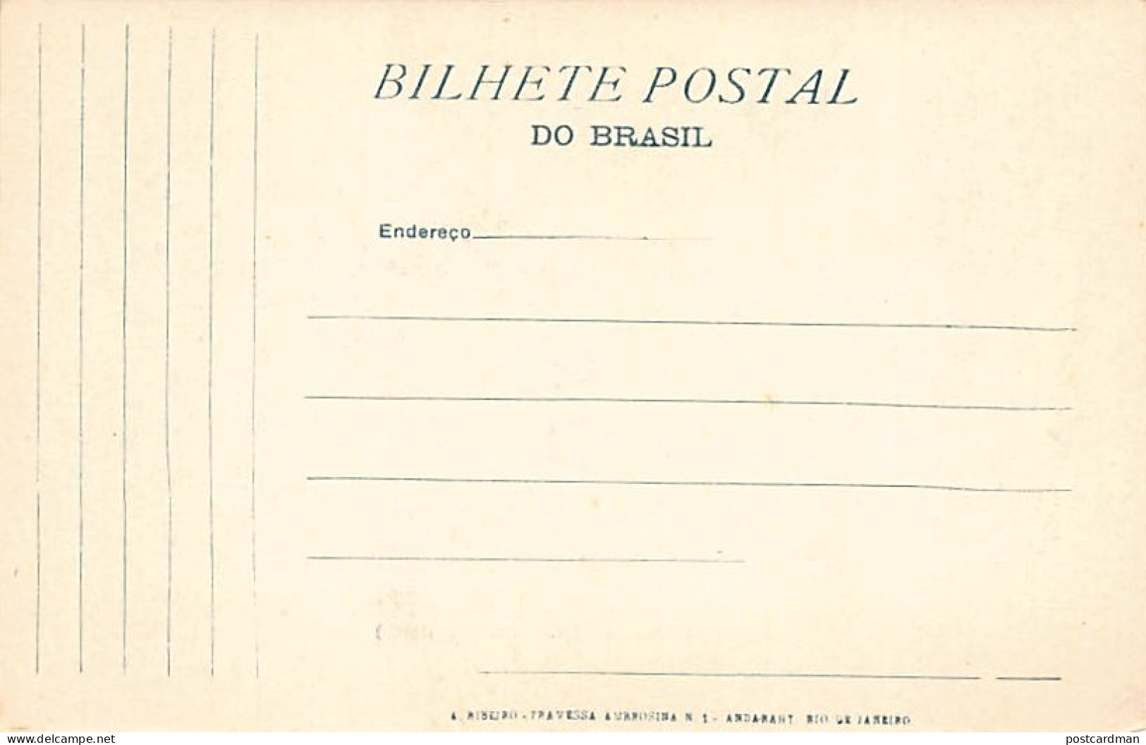 Brasil - Marinha Brazileira - Benjamin Constant - Ed. A. Ribeiro VII - Andere & Zonder Classificatie