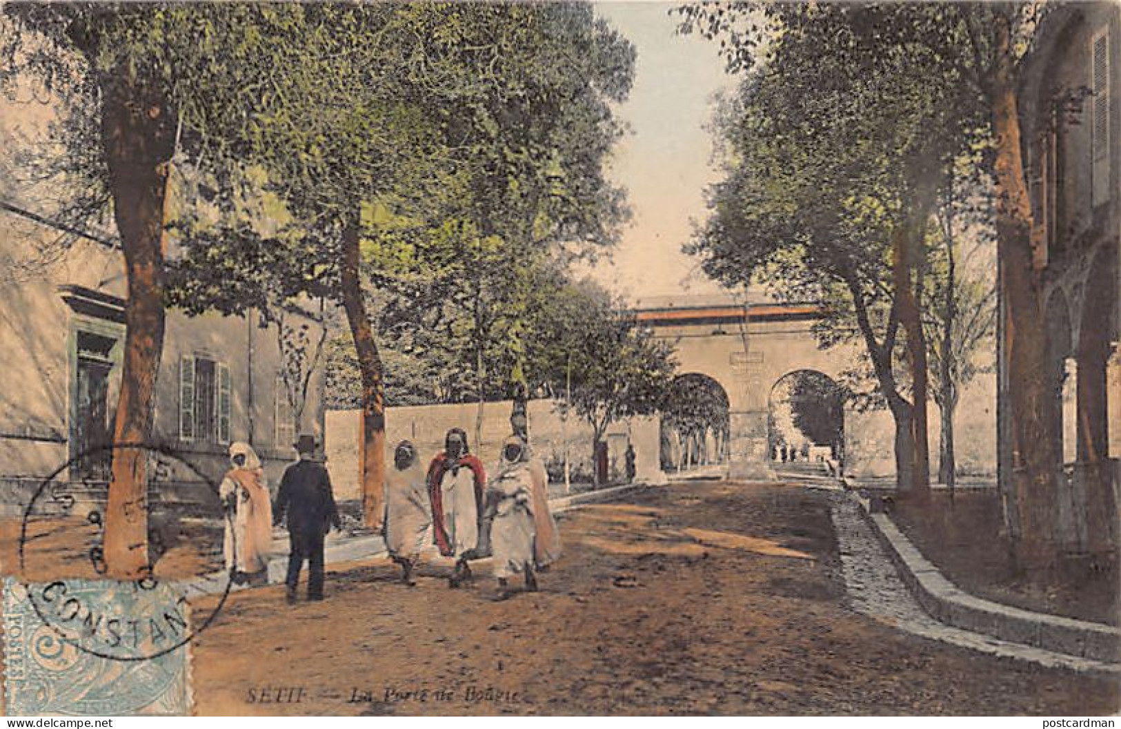 Algérie - SÉTIF - La Porte De Bougie - Ed. Neurdein ND Phot. Aquarellée - Setif