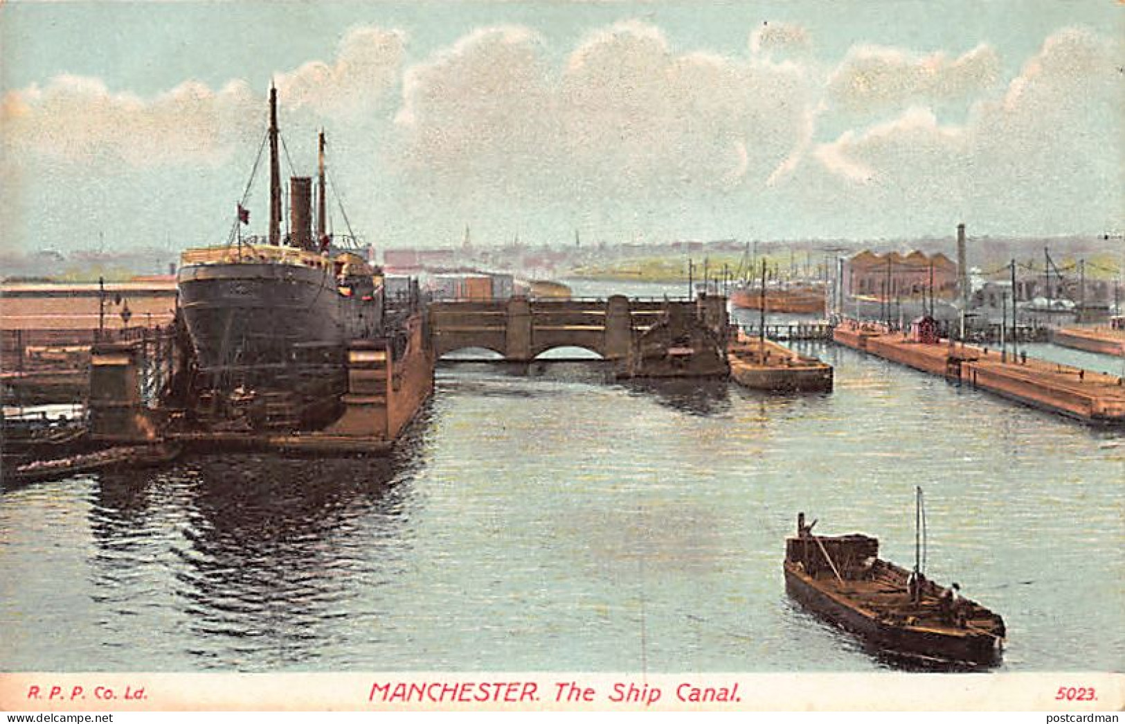 England - Lancs - MANCHESTER The Ship Canal - Manchester