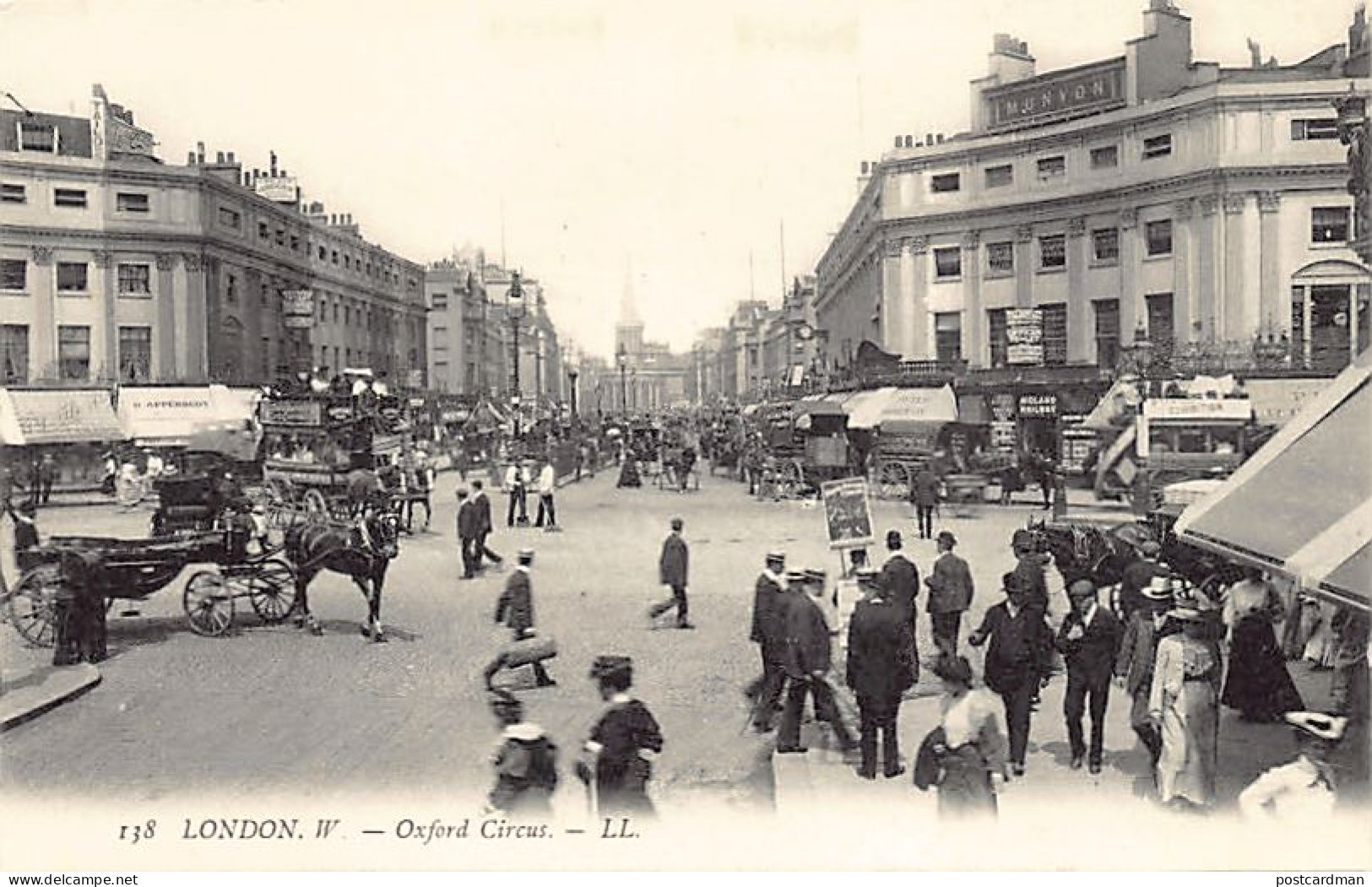 England LONDON Oxford Circus LL Levy 138 - Autres & Non Classés