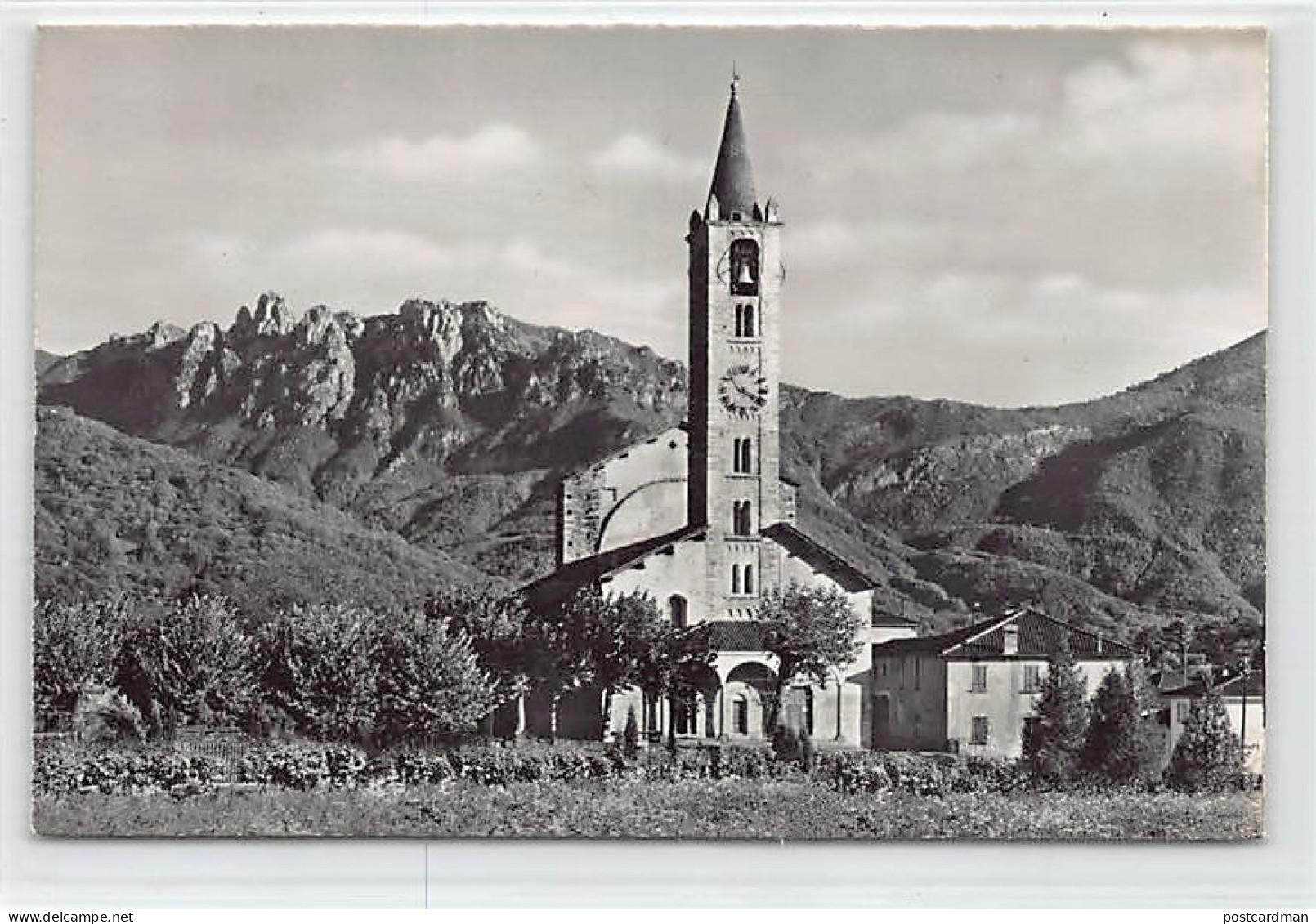 Svizzera - Tesserete (TI) Denti Della Vecchia - Chiesa Santo Stefano De Tesserete - Ed. Foto Brunel 1186 - Tesserete 