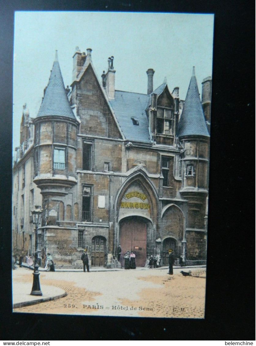 PARIS                                HOTEL DE SENS - Autres Monuments, édifices