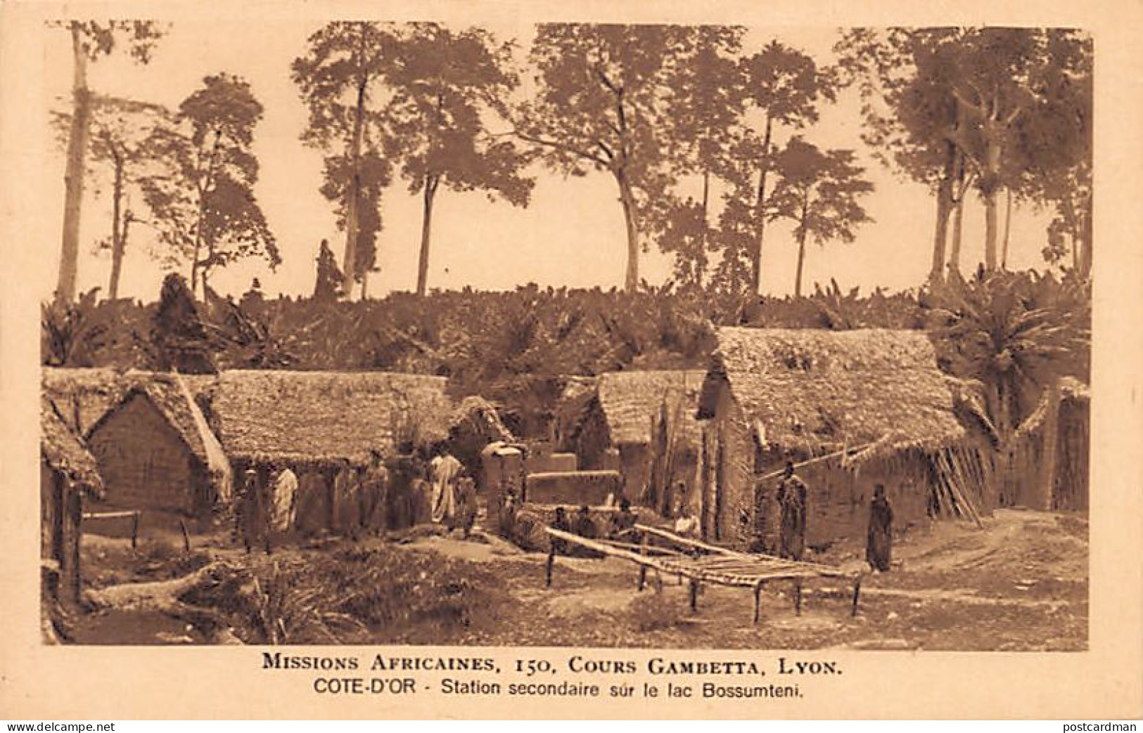 Ghana - Secondary Missionary Station On Lake Bosumtwi - Publ. Missions Africaines  - Ghana - Gold Coast