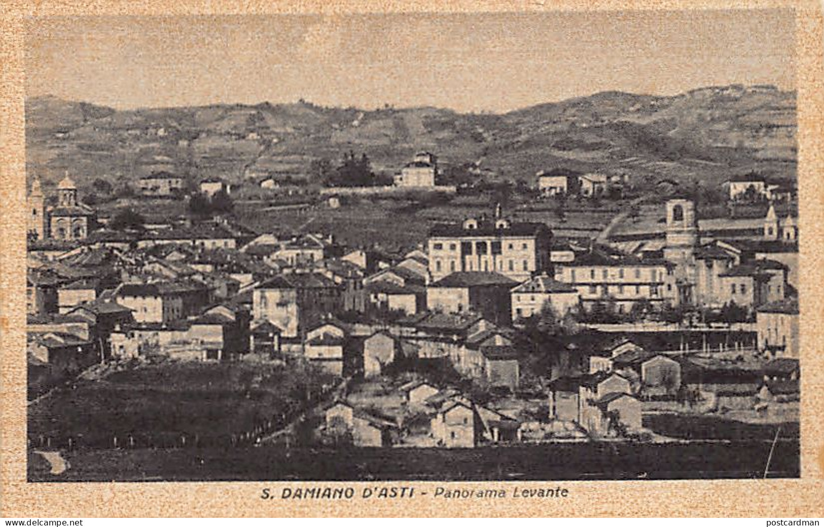 SAN DAMIANO D'ASTI (AT) Panorama Levante - Asti