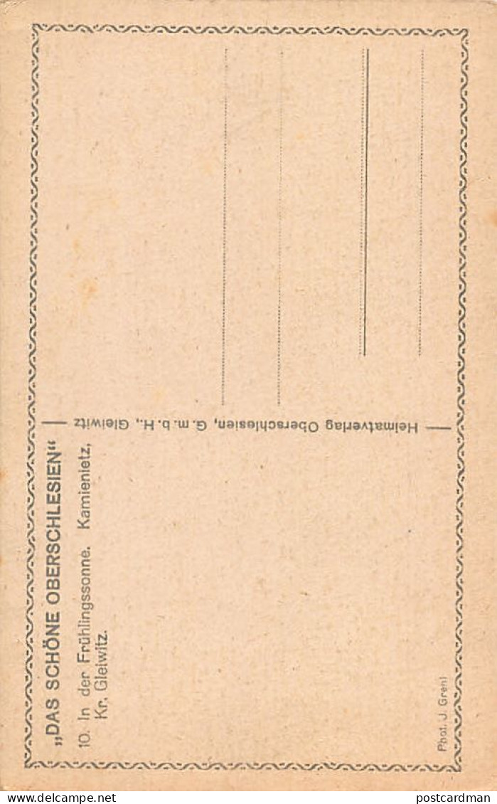 Poland - KAMIENIETZ Kamieniec (Zbrosławice) - In Der Frühlingssonne - Publ. Das Schöne Oberschlesien 10 - Poland