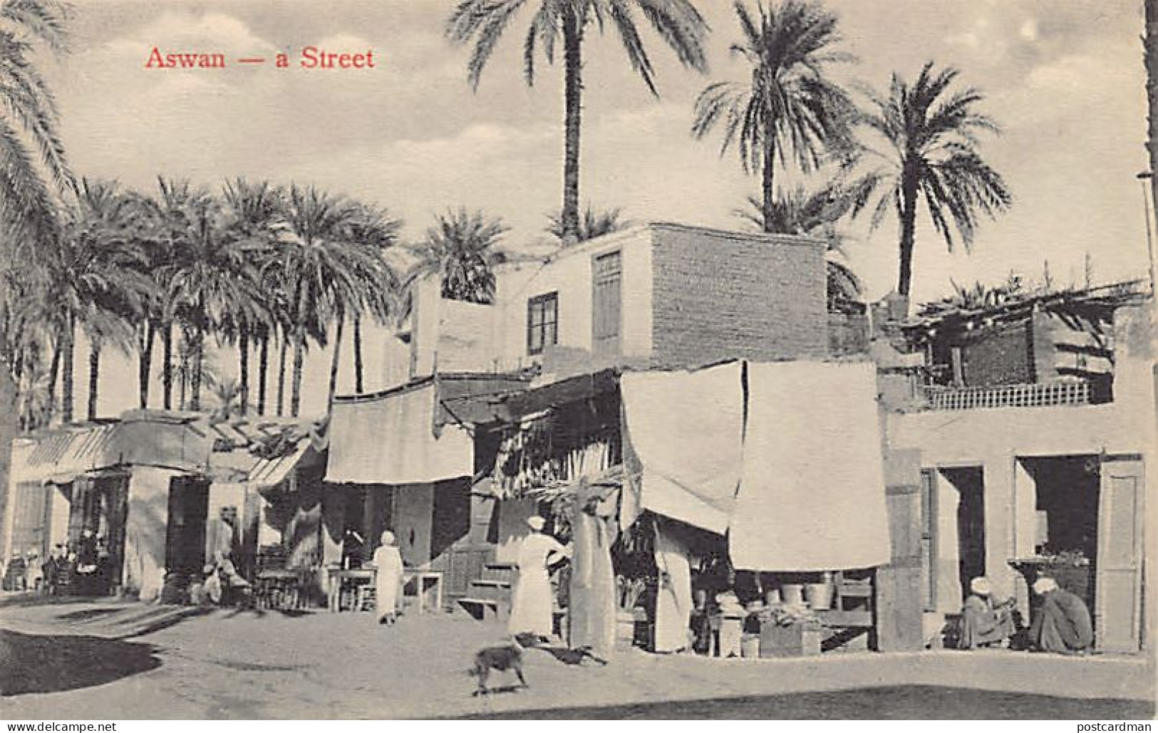 Egypt - ASWAN - Street Scene - Publ. The Bishareen Bazaar - Otros & Sin Clasificación