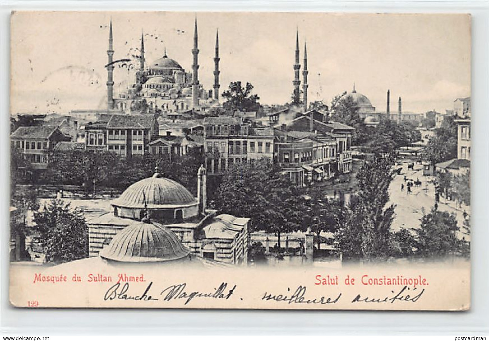 Turkey - ISTANBUL Constantinople - Sultan Ahmed Mosque - Publ. Unknown 129 - Turkije
