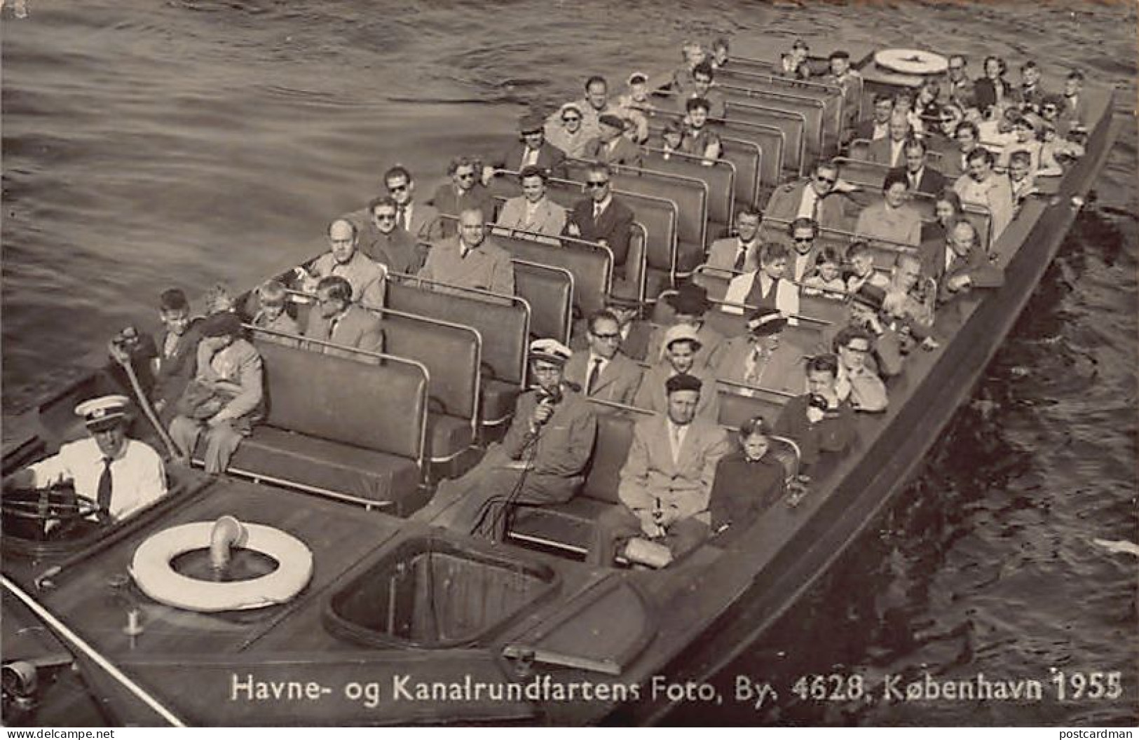 Denmark - KØBENHAVN Copenhagen - Havne- Og Kanalrundfartens Foto, By 4628 - Year 1955 - Dänemark