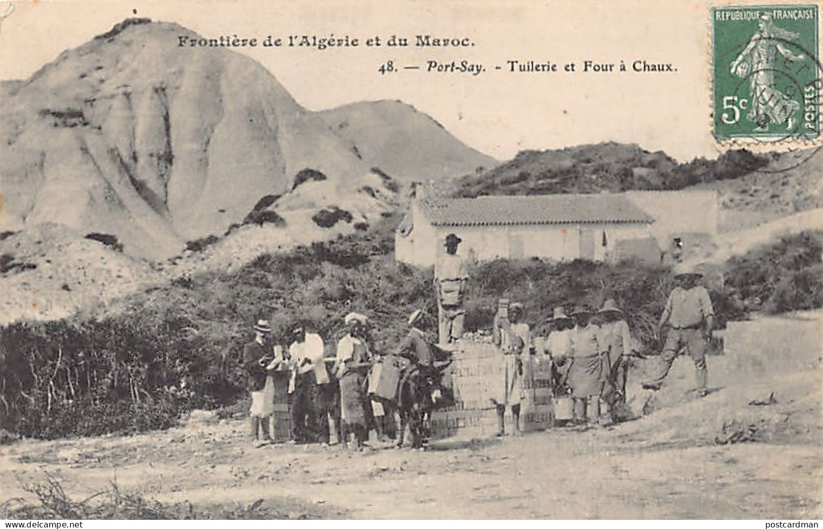 Algérie - PORT-SAY Marsa Ben M'Hidi - Tuilerie Et Fours à Chaux - Ed. Terris Et Cie 48 - Other & Unclassified