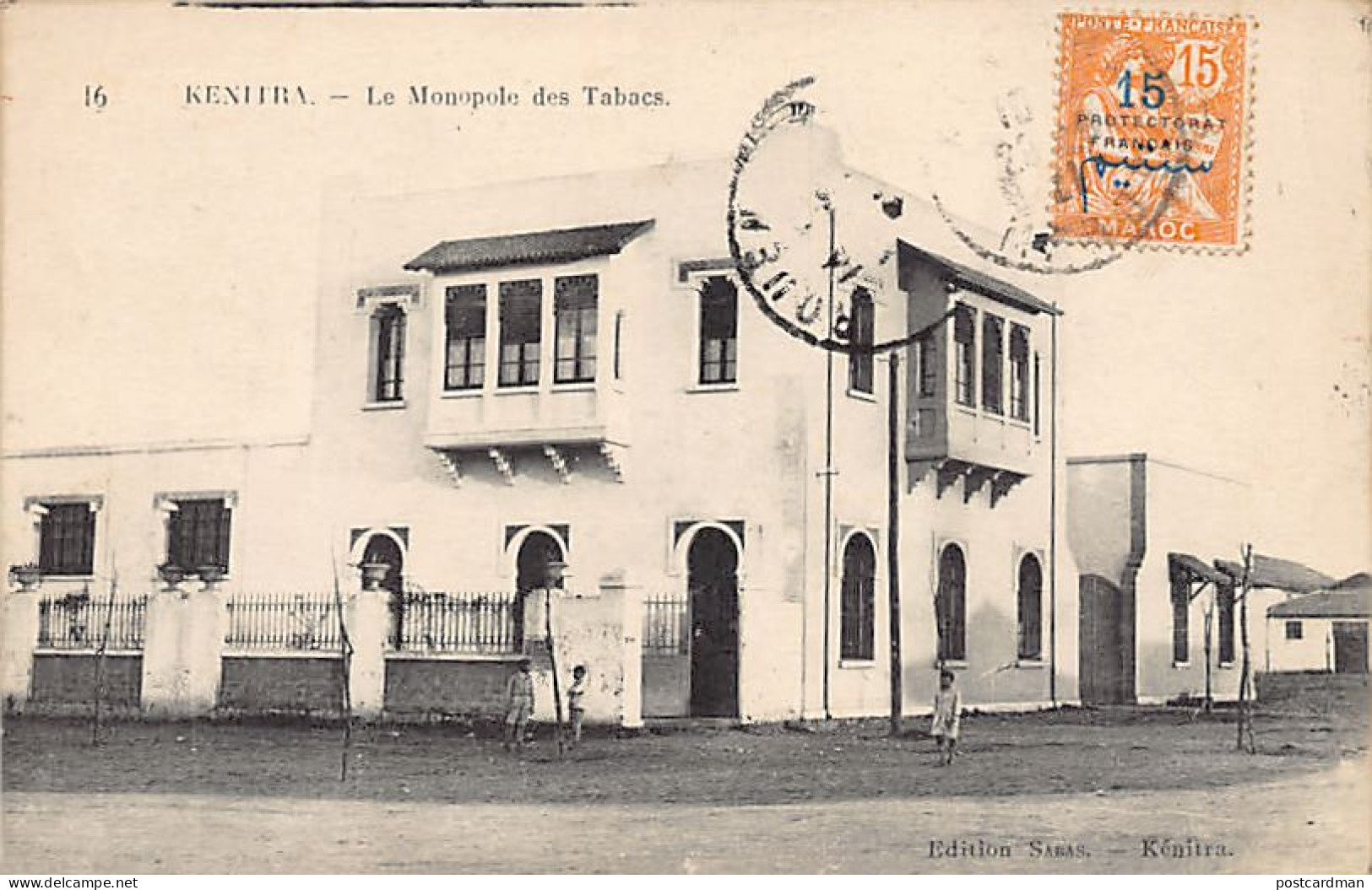 Maroc - KENITRA - Le Monopole Des Tabacs - Ed. Sabas - Sonstige & Ohne Zuordnung