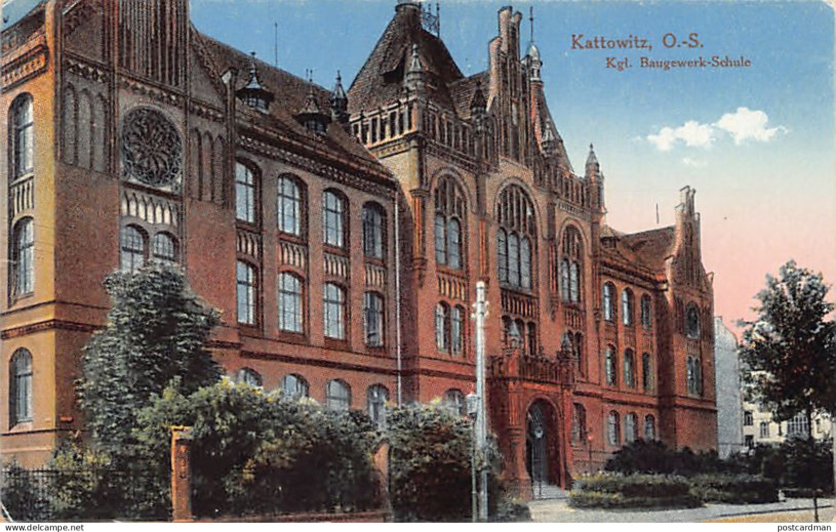 Poland - CHORZÓW Königshütte - Kgl. Baugewerk-Schule - Poland