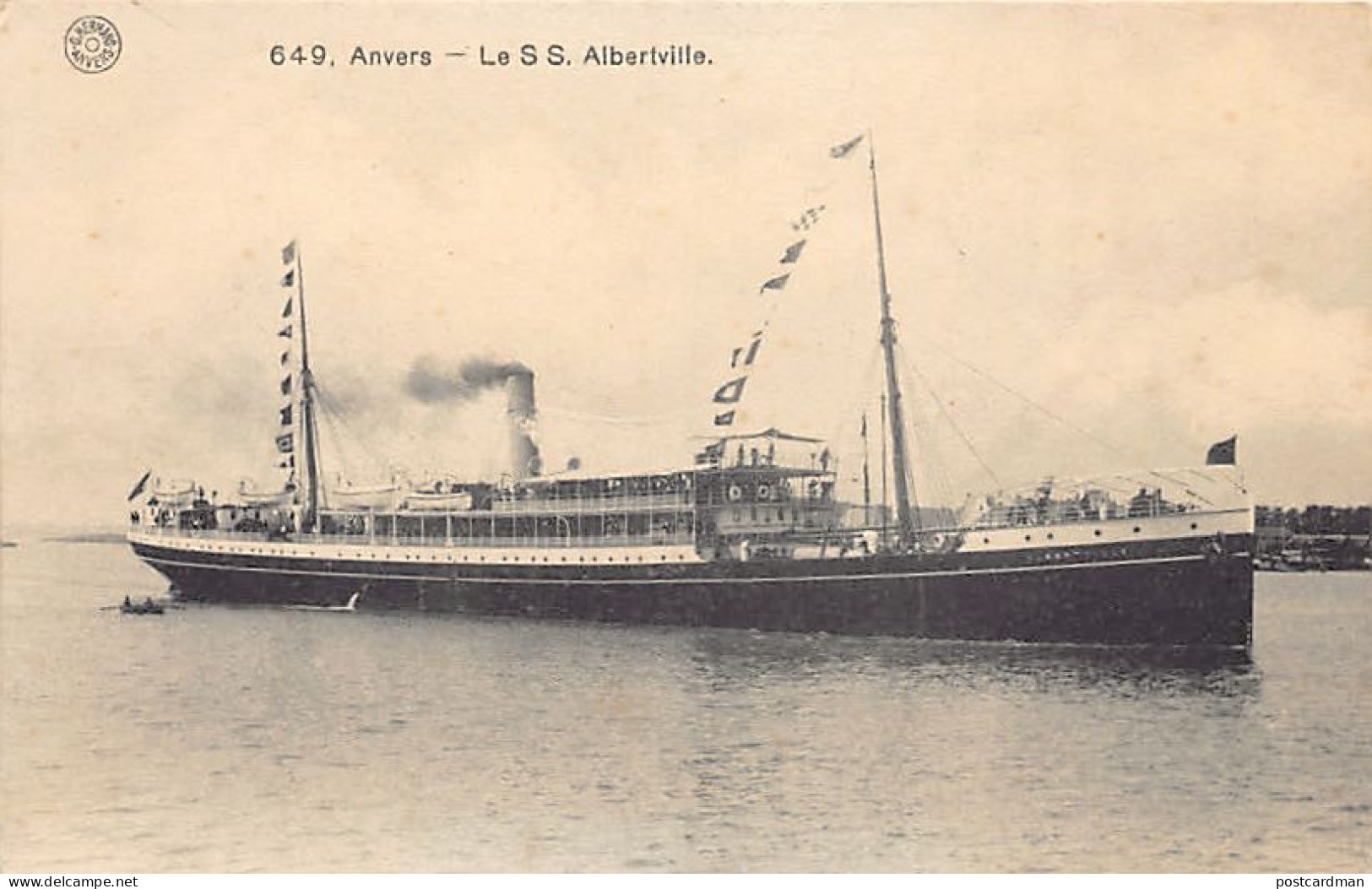 België - ANTWERPEN - S.S. Albertville - Antwerpen