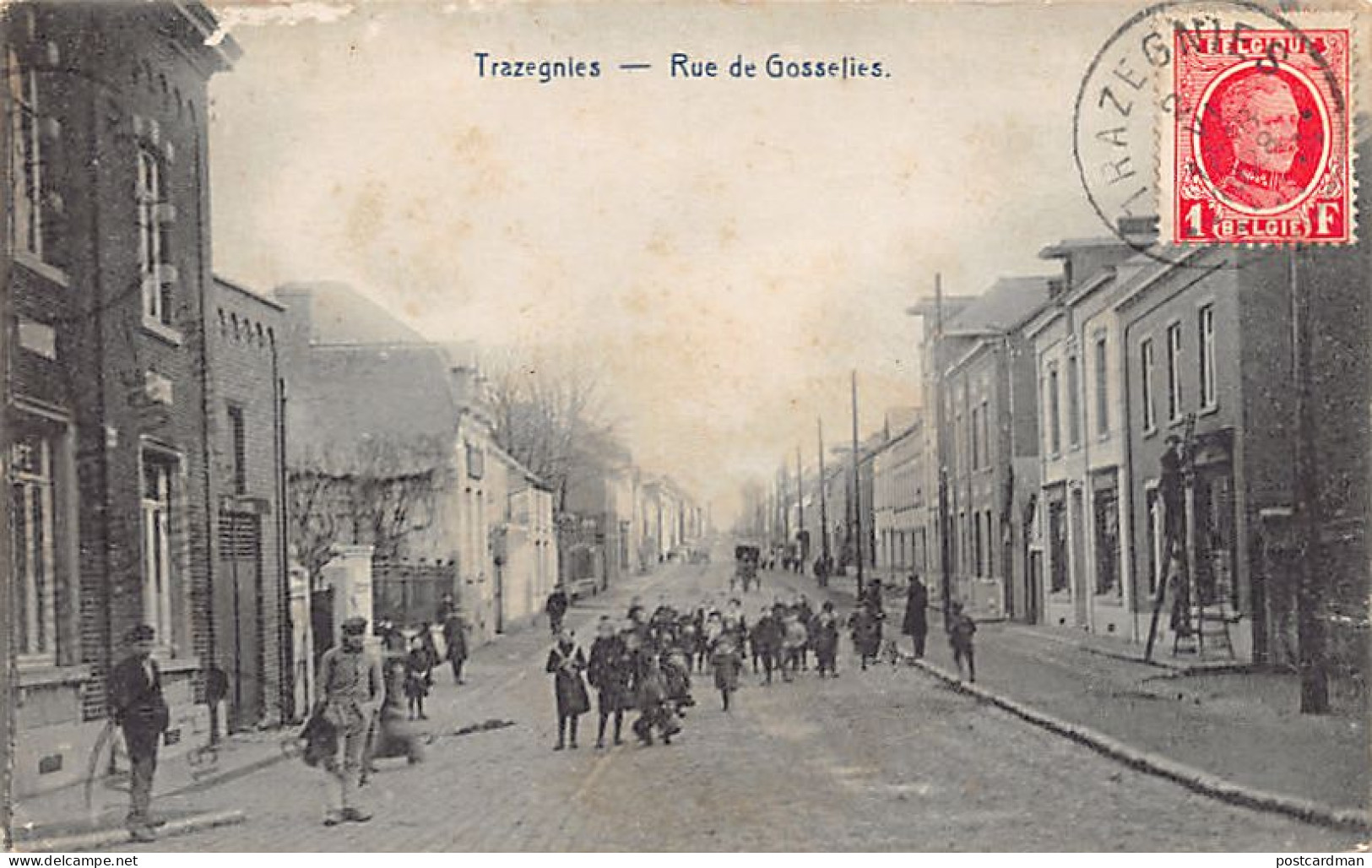 TRAZEGNIES (Hainaut) Rue De Gosselies - Sonstige & Ohne Zuordnung