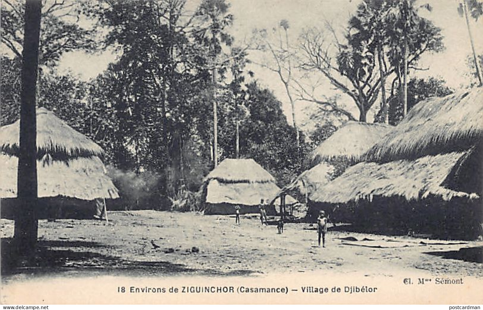 Sénégal - Environs De ZIGUINCHOR Casamance - Village De Djibélor - Ed. Mme Sémont 18 - Sénégal