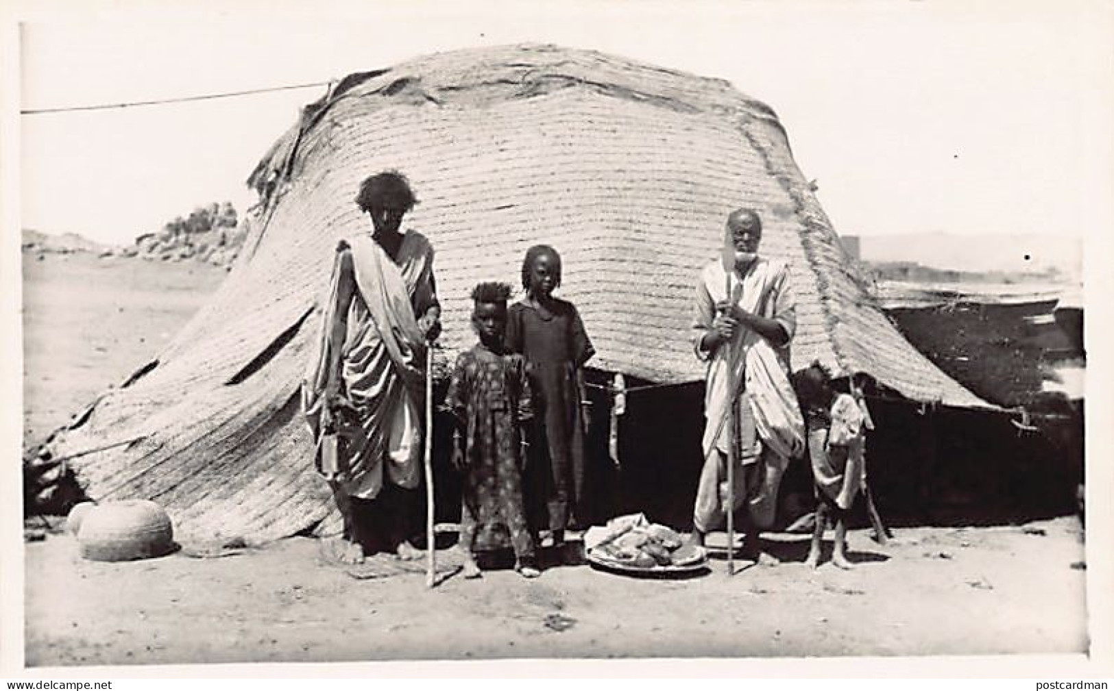 Egypt - Bishari Tribe - REAL PHOTO - Publ. Unknown  - Andere & Zonder Classificatie