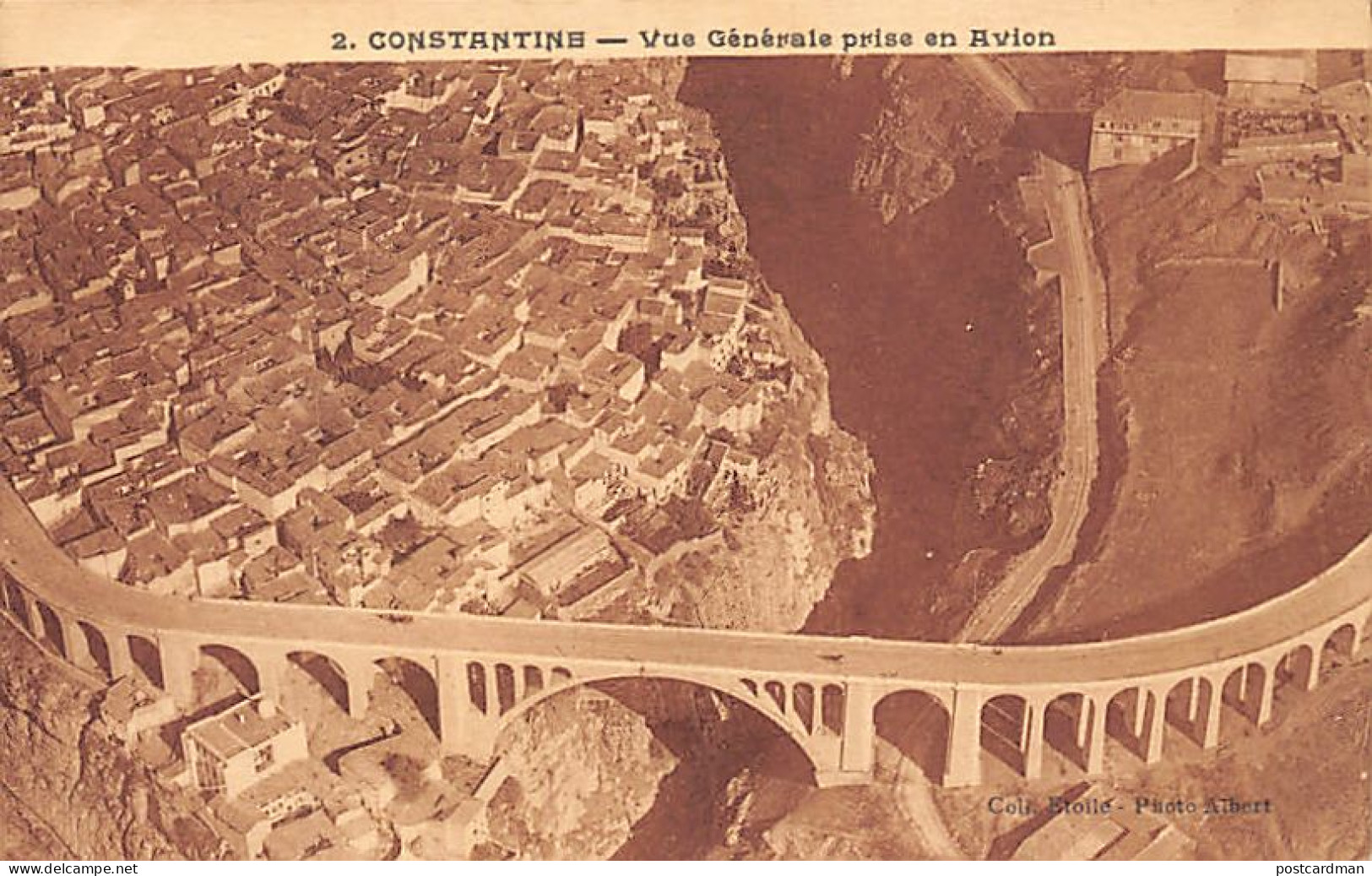 CONSTANTINE - Vue Générale Prise En Avion - Ed. EPA 2 - Constantine