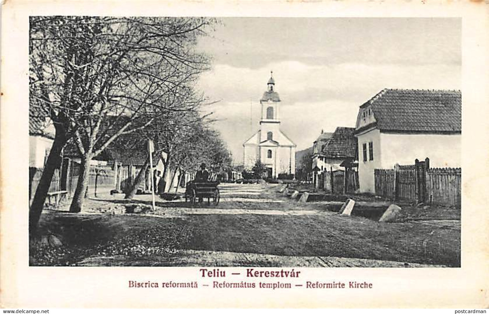 Romania - TELIU - Biserica Reformata - Rumänien