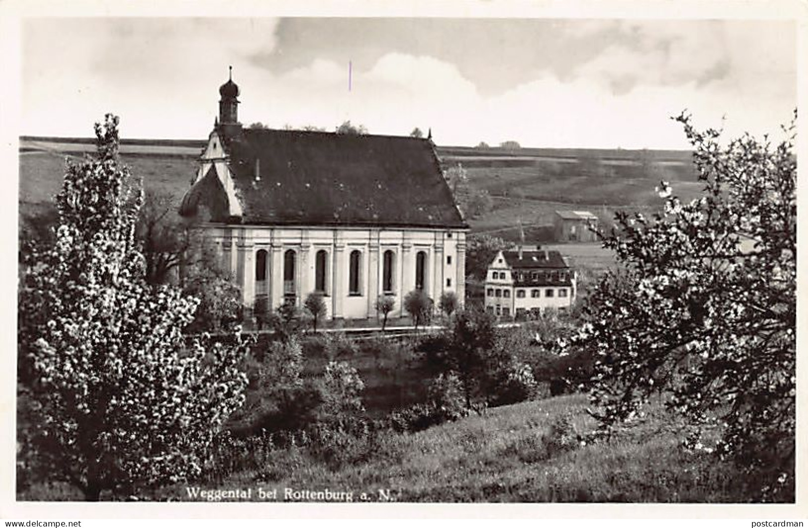 Weggental Bei Rottenburg A. N.(BW) Wallfahrtskirche Weggental Gebr. Metz. Kunstanstalt Tübingen - Rottenburg