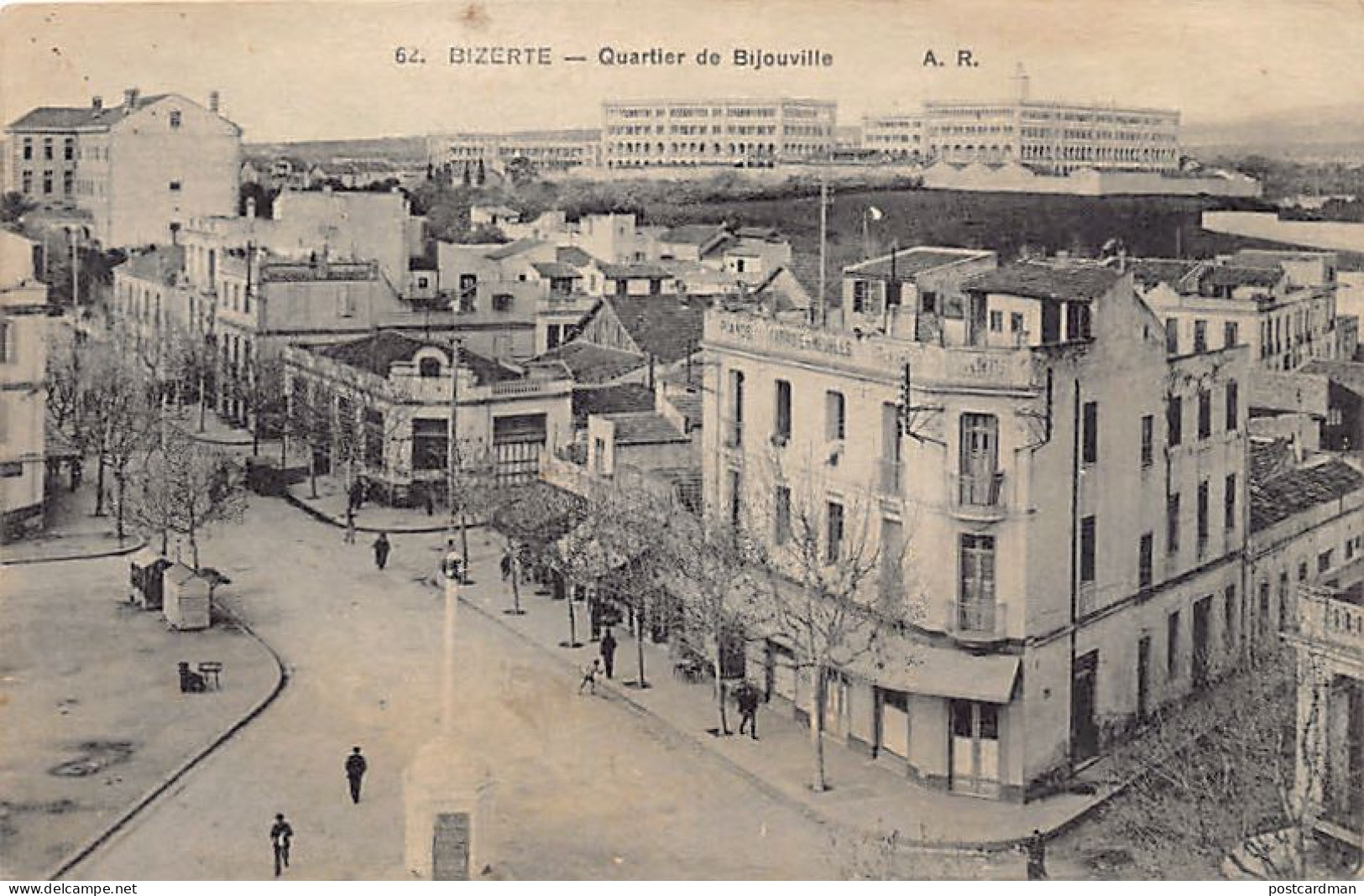 Tunisie - BIZERTE - Quartier De Bijouville - Ed. A. R. 62 - Tunisia
