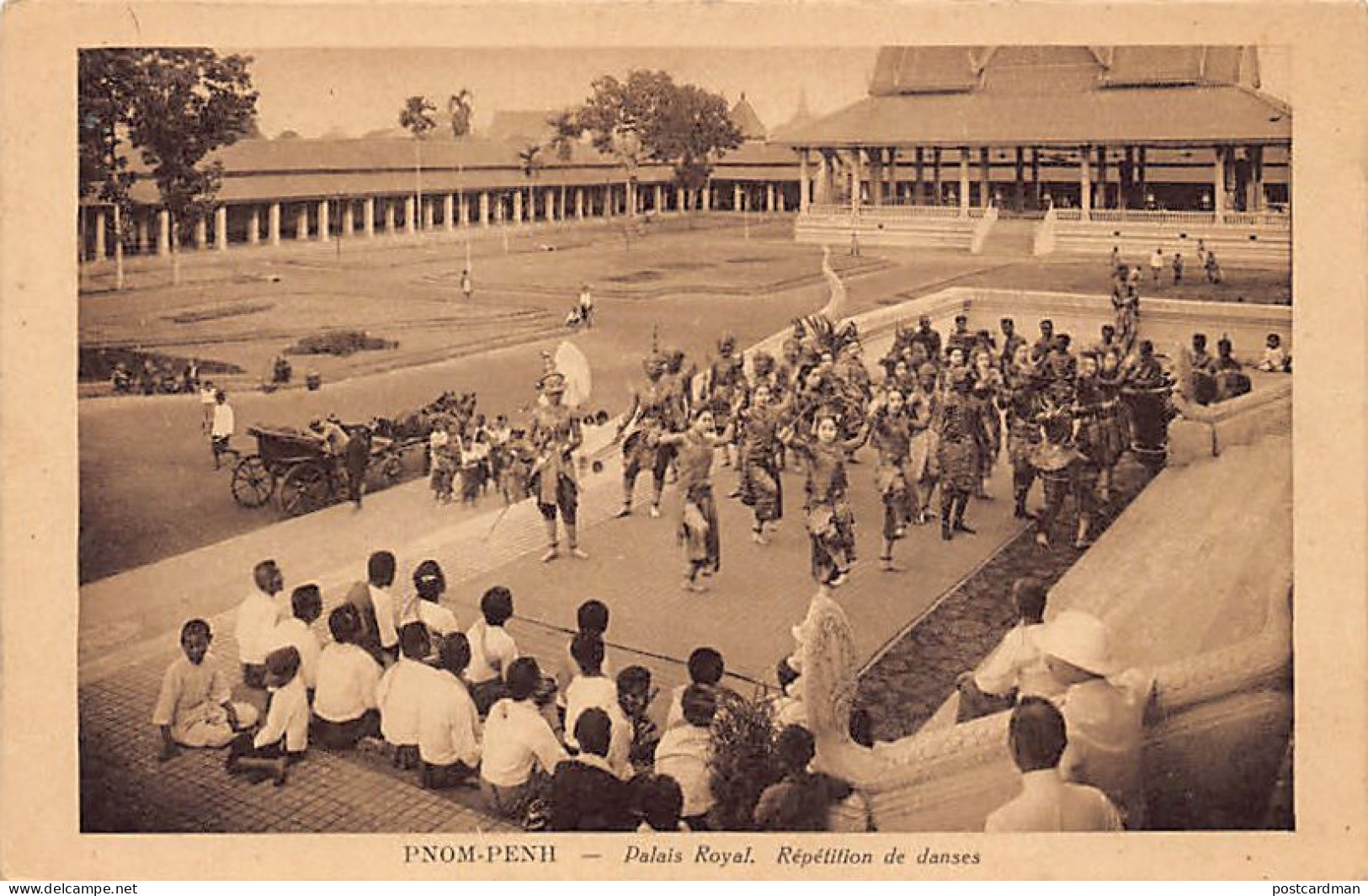 Cambodge - PHNOM PENH - Palais Royal Répétition De Danses - Ed. Nadal 40 - Cambodge